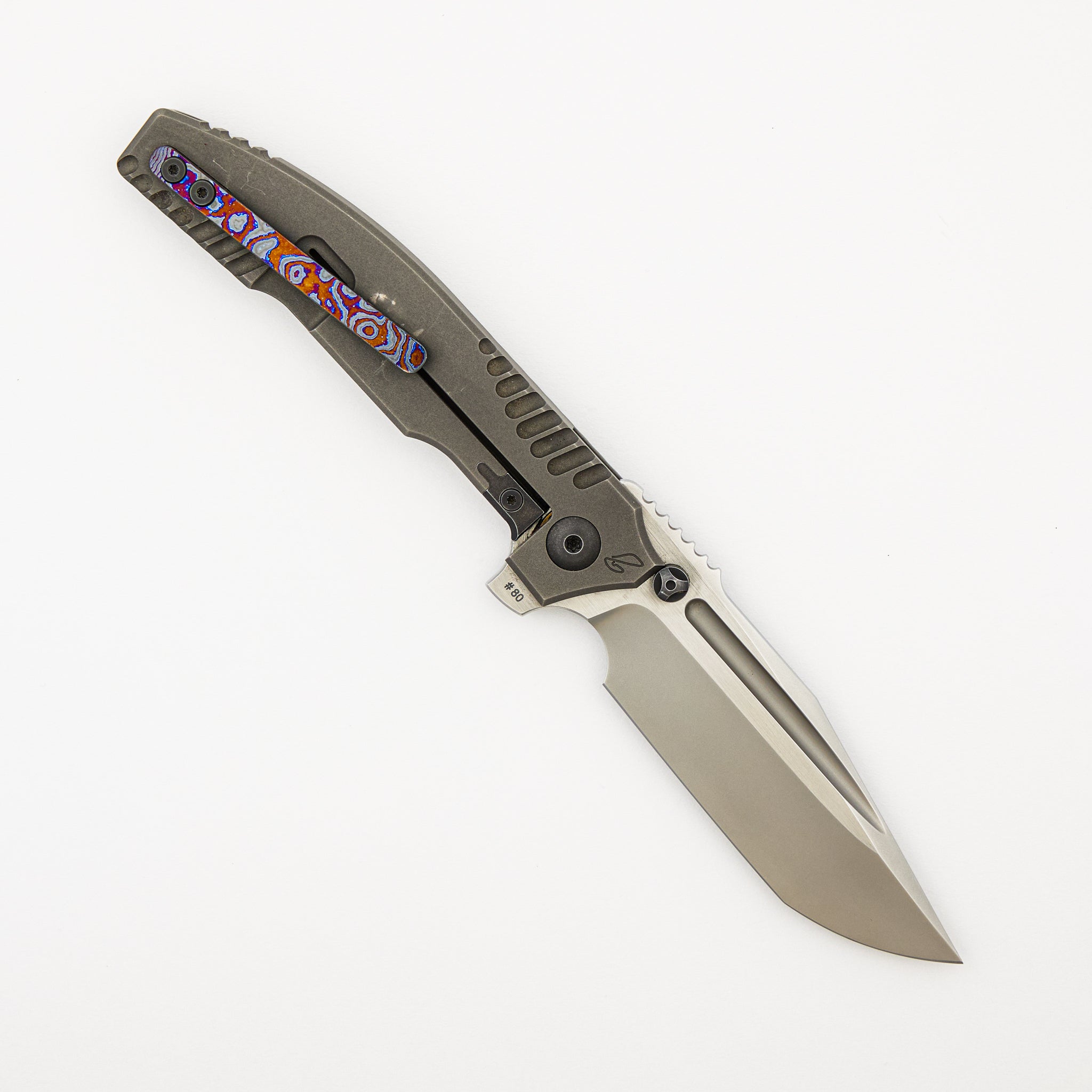 Snafu - Titanium Handle - M390 Blade #80 (Peter Rassenti Design)