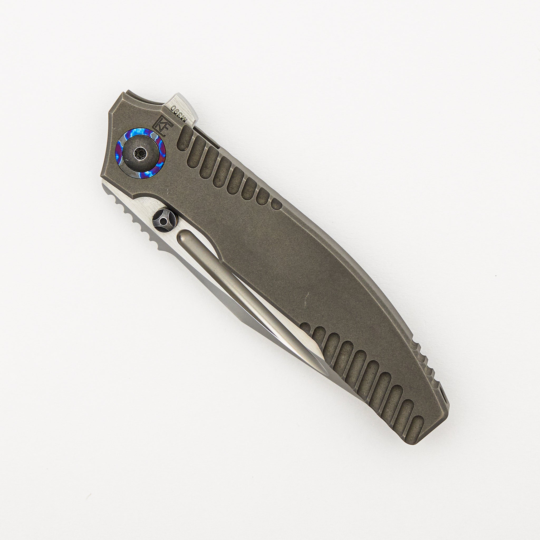 Snafu - Titanium Handle - M390 Blade #80 (Peter Rassenti Design)