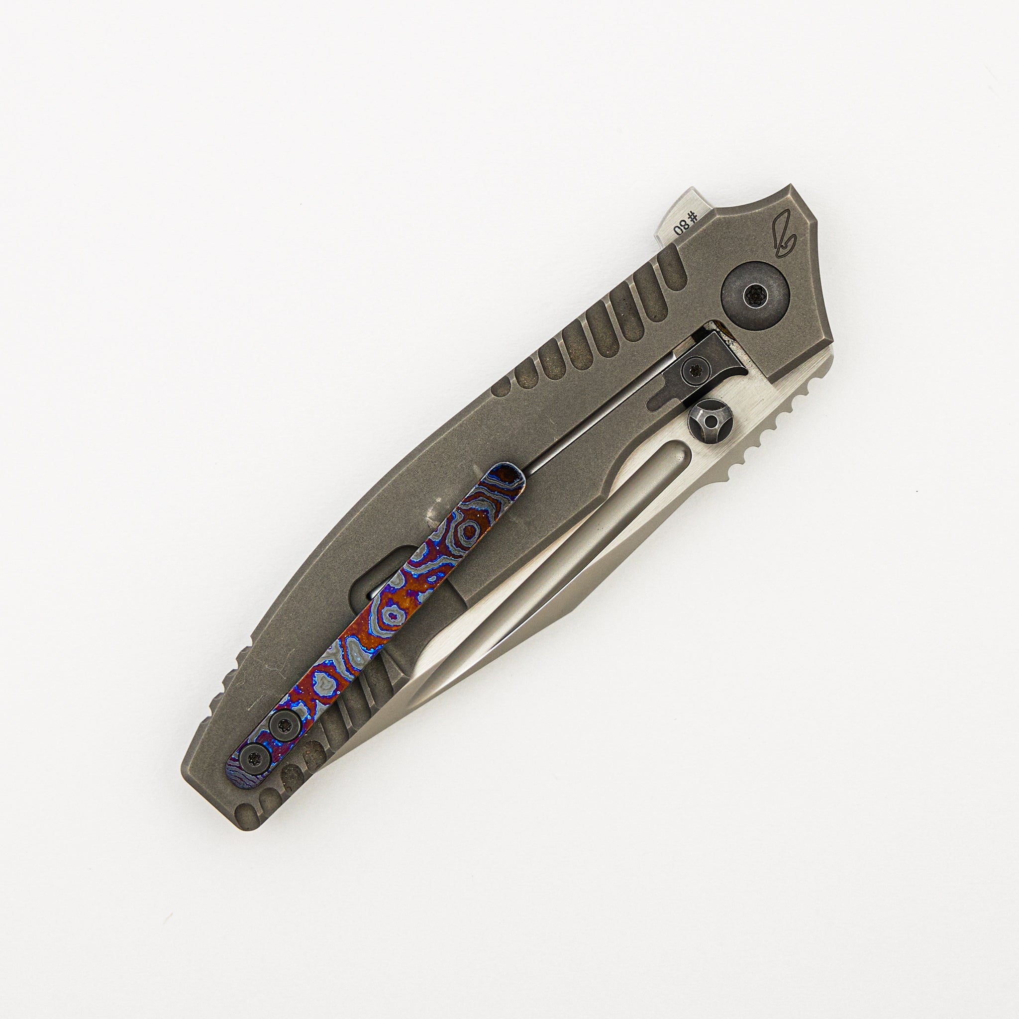 Snafu - Titanium Handle - M390 Blade #80 (Peter Rassenti Design)