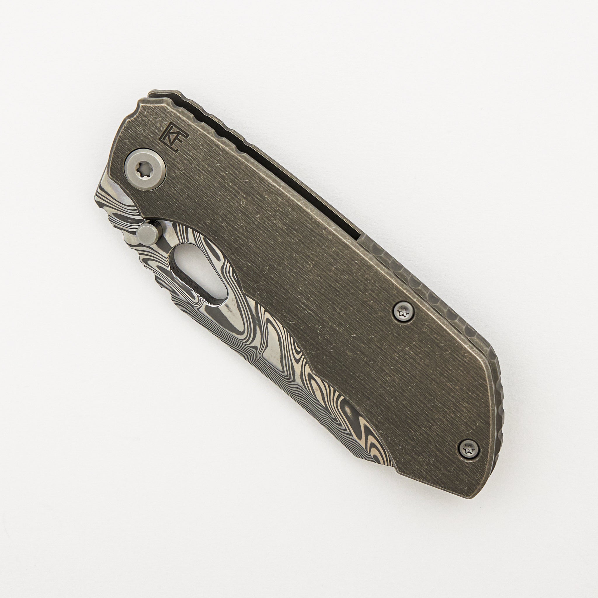 CKF Evo 1.1 - Damasteel Blade - Titanium Handle (Jon Sorensen Design)