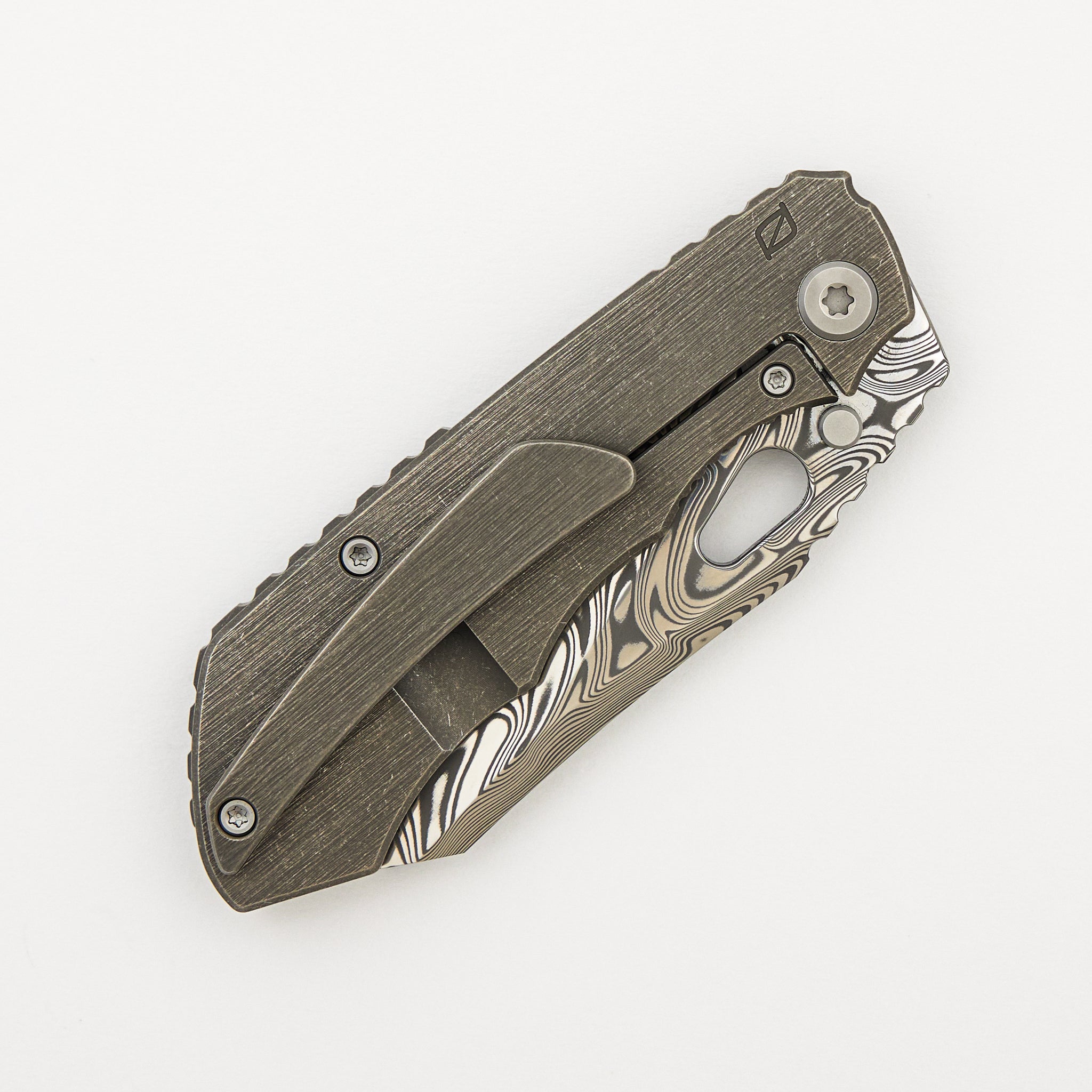 CKF Evo 1.1 - Damasteel Blade - Titanium Handle (Jon Sorensen Design)