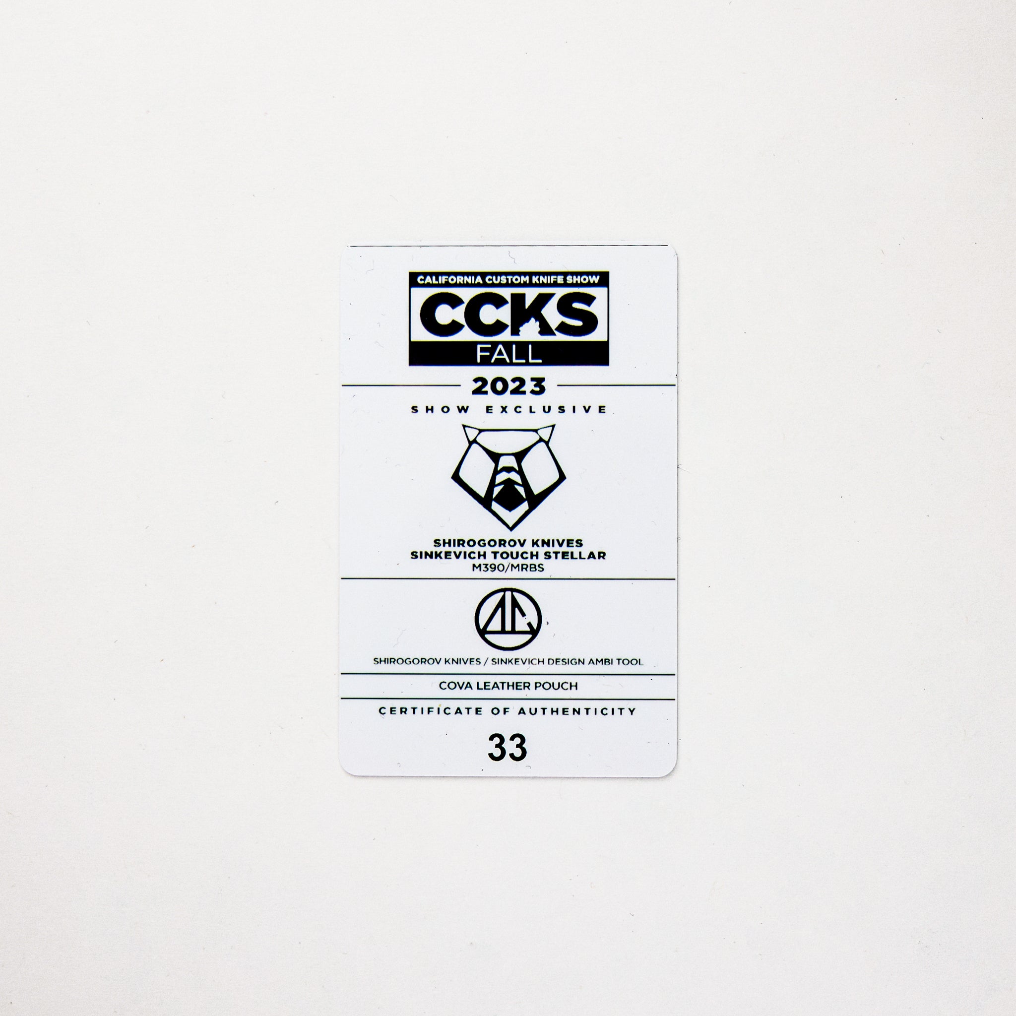 “Sinkevich Touch” Stellar and Ambi Tool – CCKS Fall 2023 Show Exclusive Set