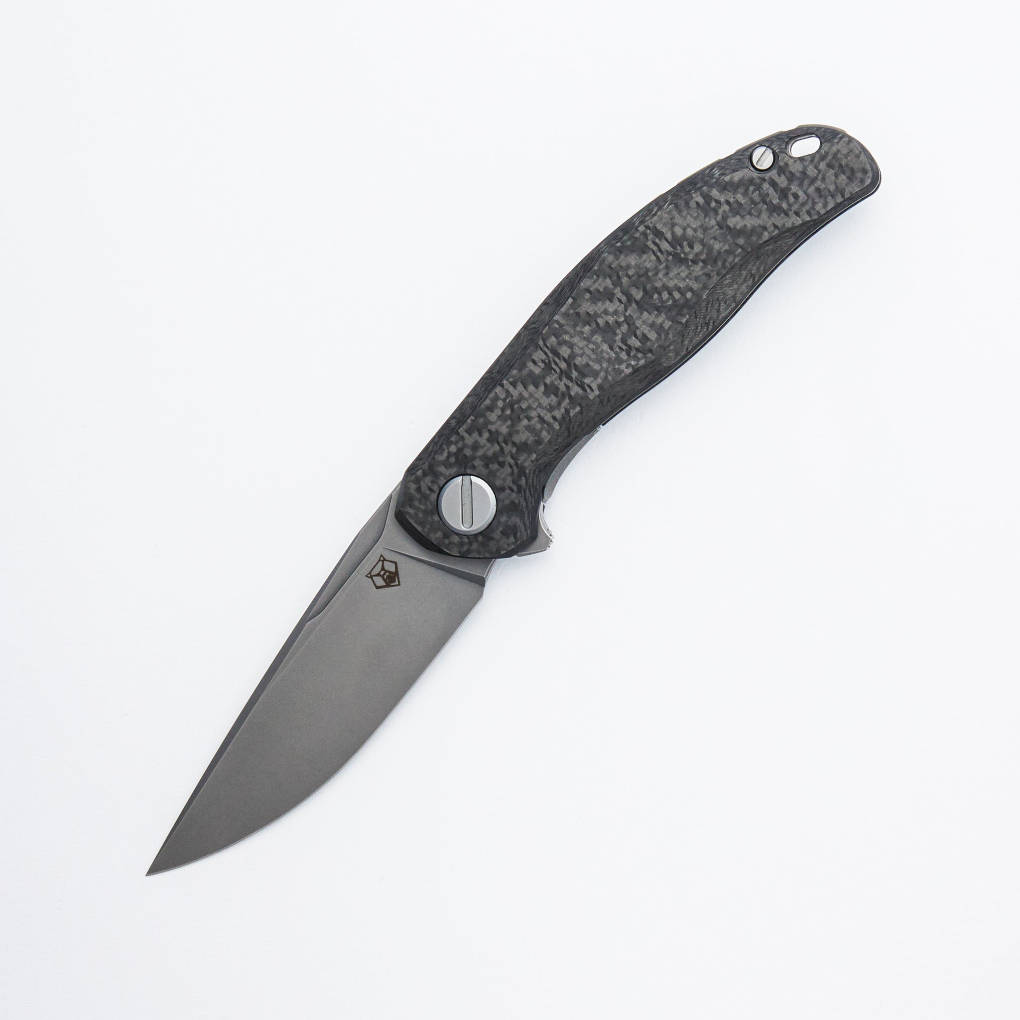 Stellar CF – Black Carbon Fiber Handle – M390 Blade – MRBS