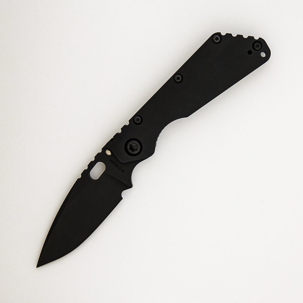 SMF CC - Drop Point MagnaCut Blade - Titanium Handle