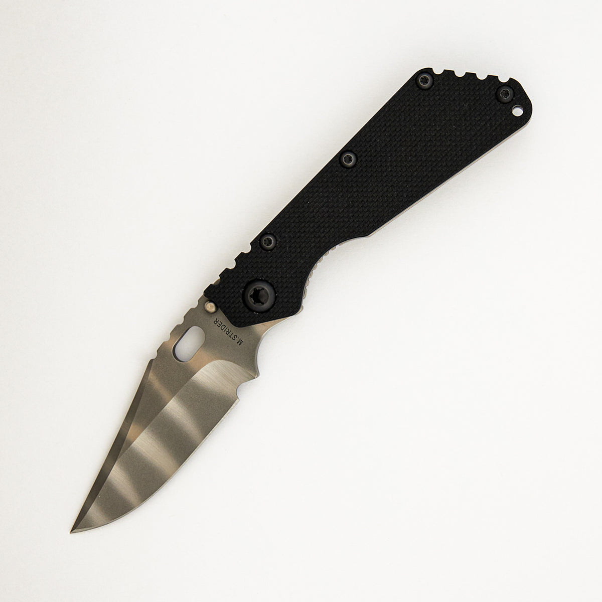 SMF - Bowie MagnaCut Blade - Titanium/Black G10 Handle