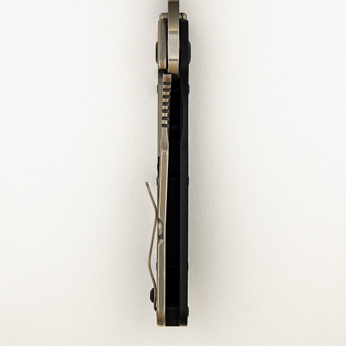 SMF - Bowie MagnaCut Blade - Titanium/Black G10 Handle