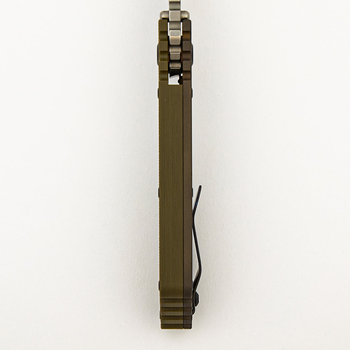 SMF - Bowie MagnaCut Blade - Titanium/OD Green G10 Handle