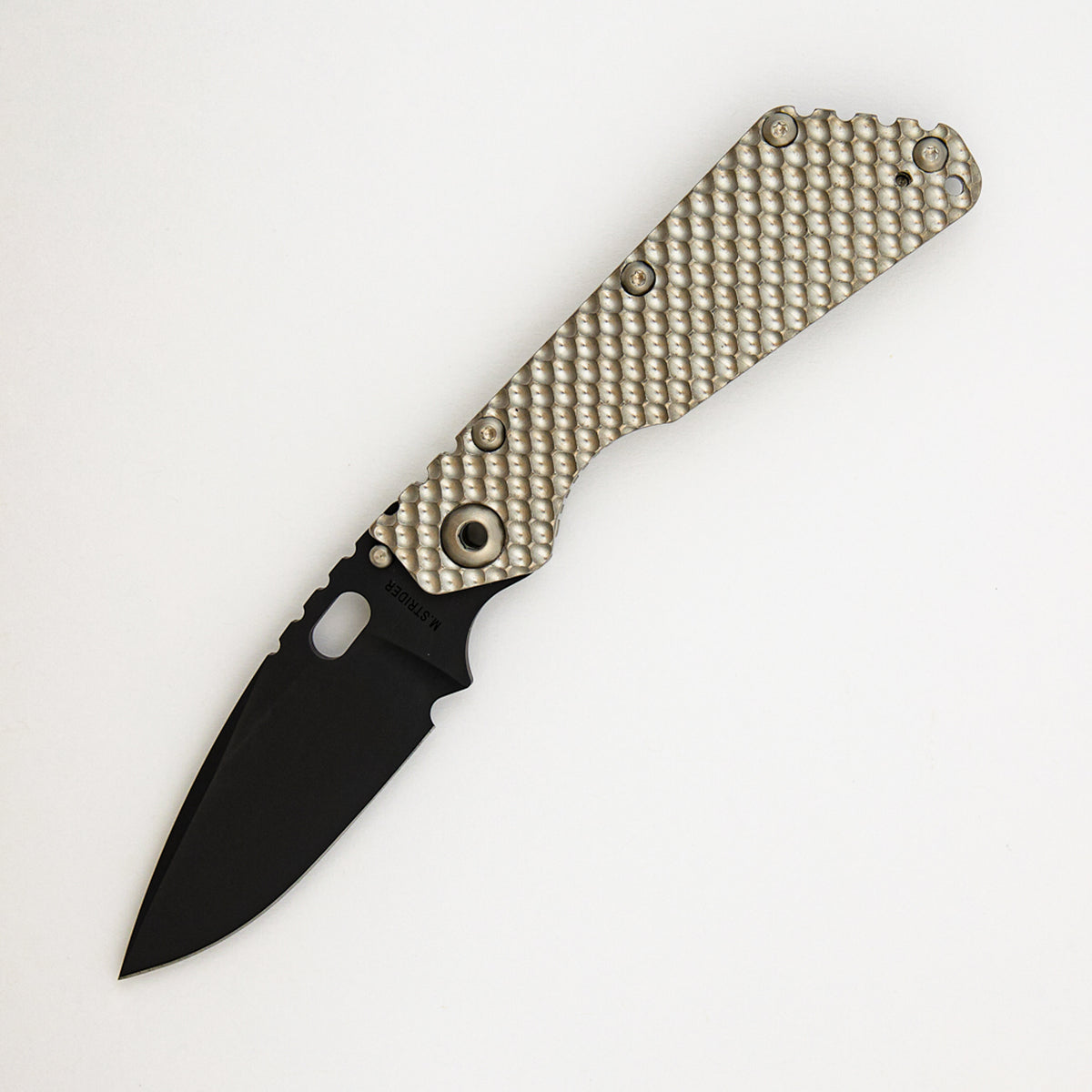 SMF DGG - Titanium Handle - Drop Point MagnaCut Blade