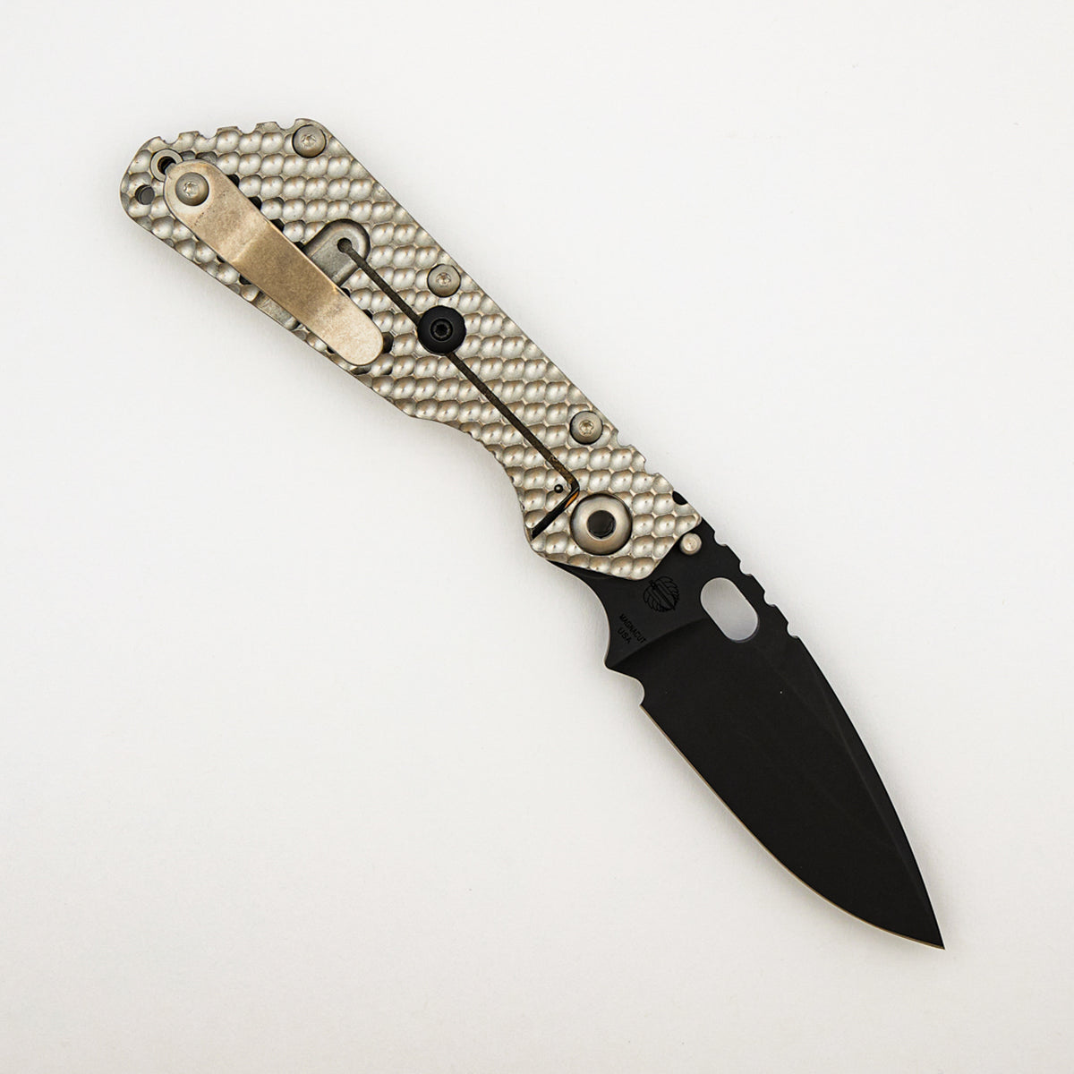 SMF DGG - Titanium Handle - Drop Point MagnaCut Blade