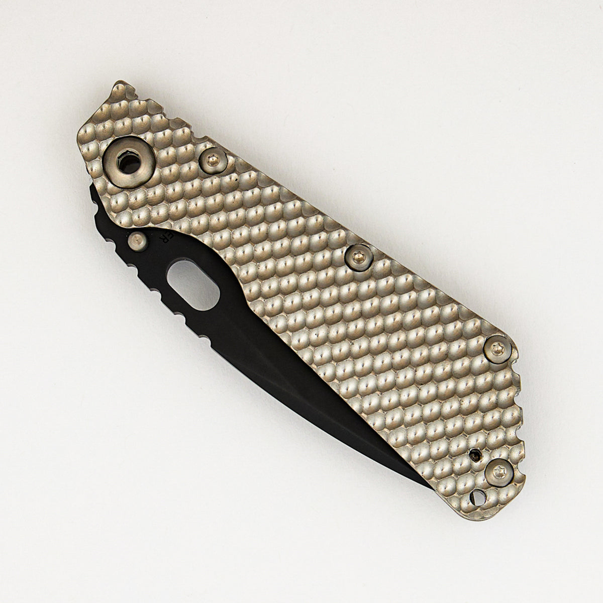SMF DGG - Titanium Handle - Drop Point MagnaCut Blade