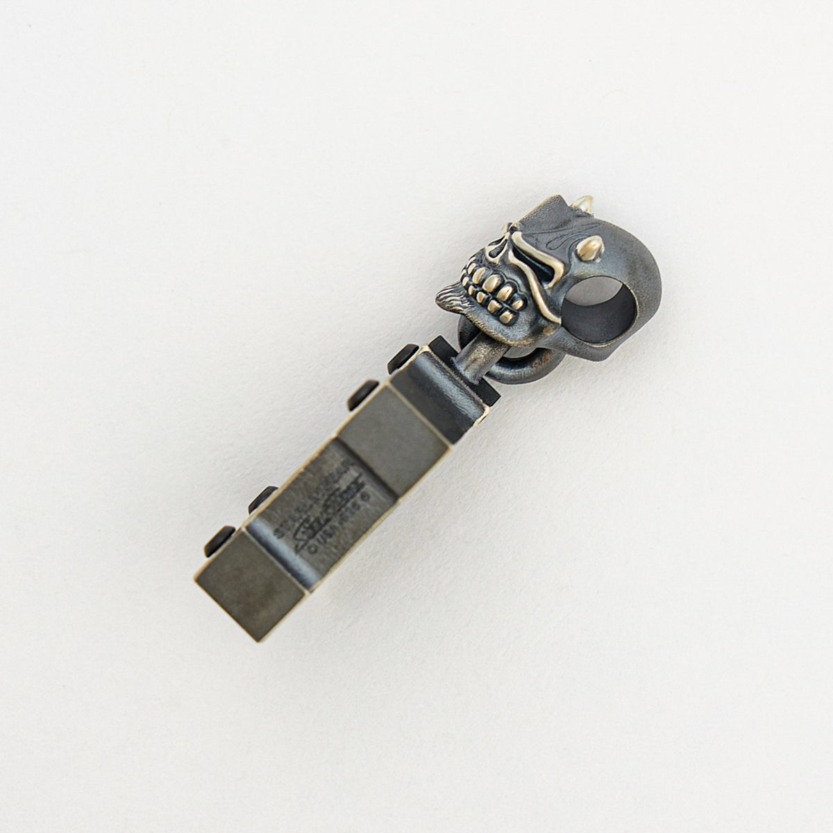 Starlingear Collaboration Killbox Pendant - Silver Vigilant Slickster Bail