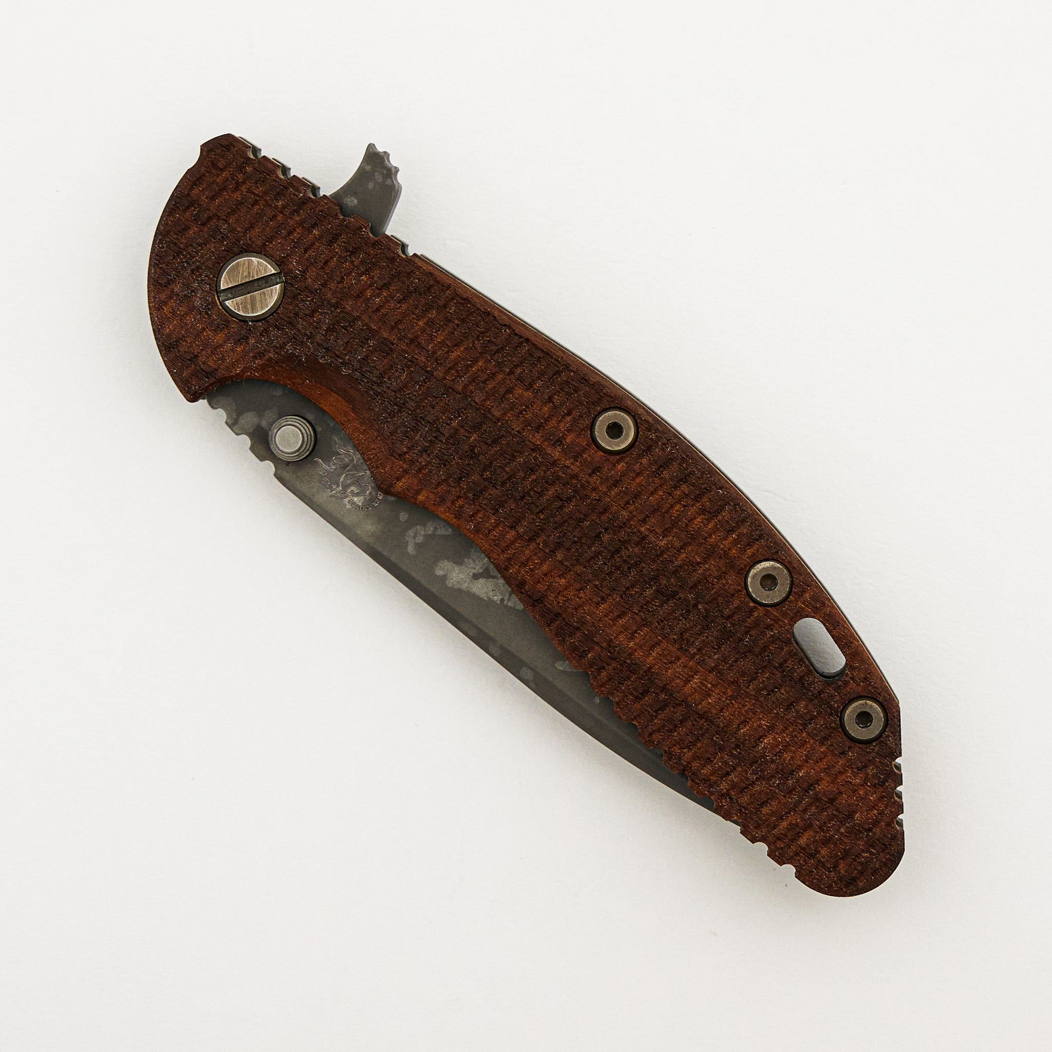 XM-24 4.0" - S45VN Spanto - Tri-Way - BFPU - Textured Lockside