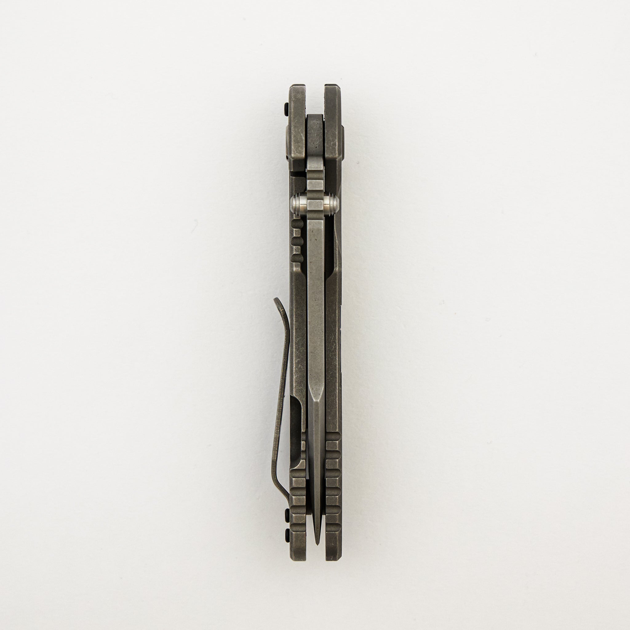 XM-18 3.5" - Signature Series - Harpoon M390 - Teflon Washers - Working Finish - Titanium #23