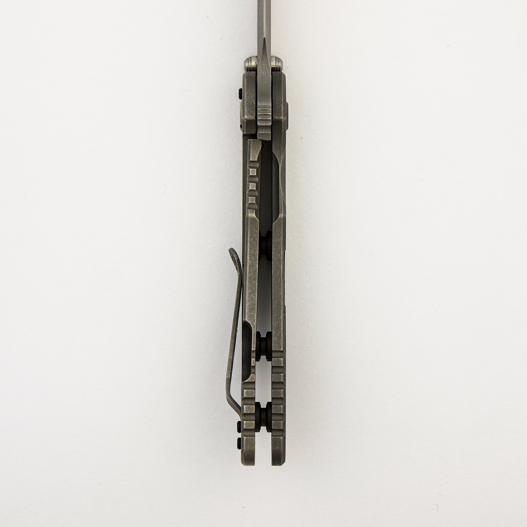 XM-18 3.5" - Signature Series - Harpoon M390 - Teflon Washers - Working Finish - Titanium #23