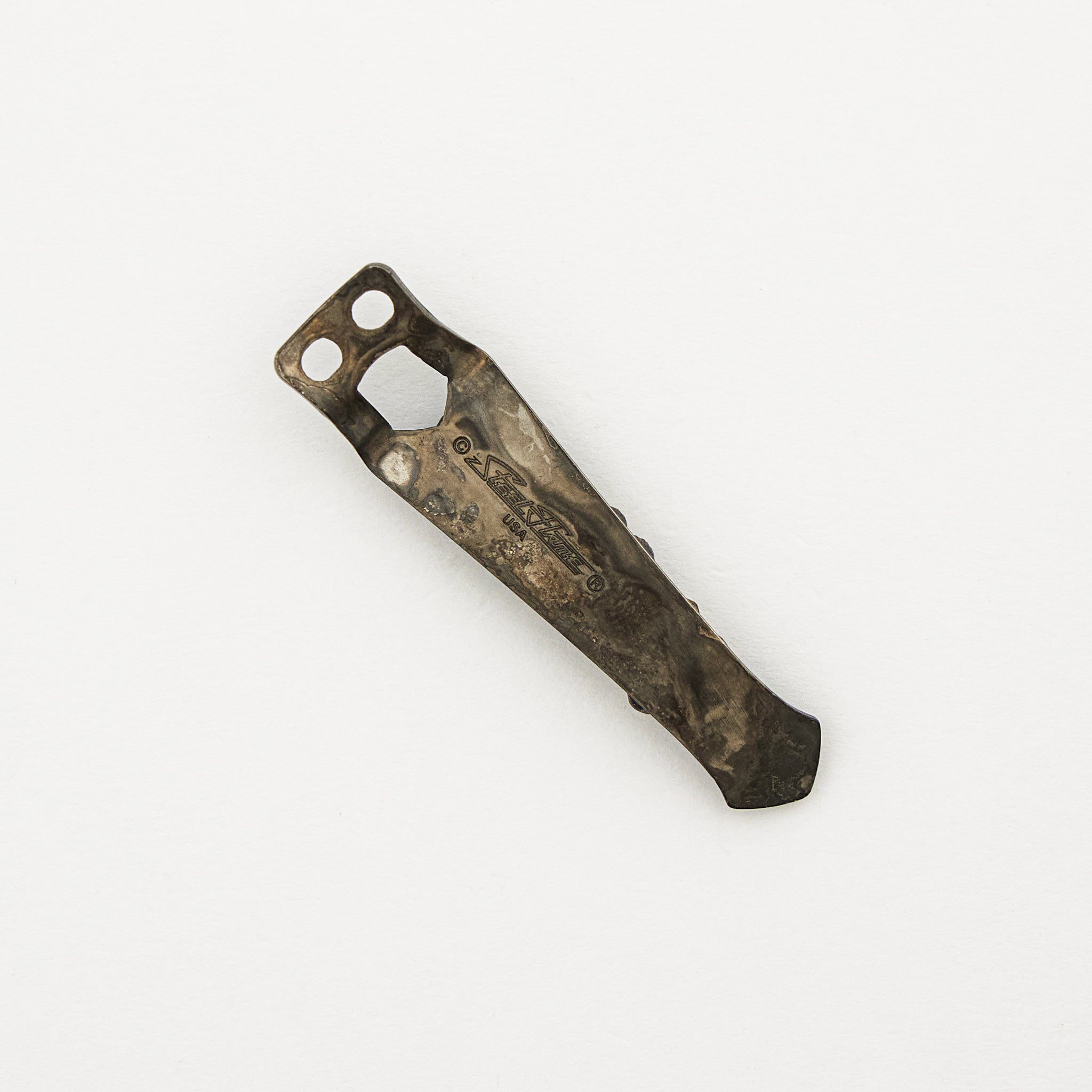 3 Warriors W/ Eyes Bronze Torch Pocket Clip