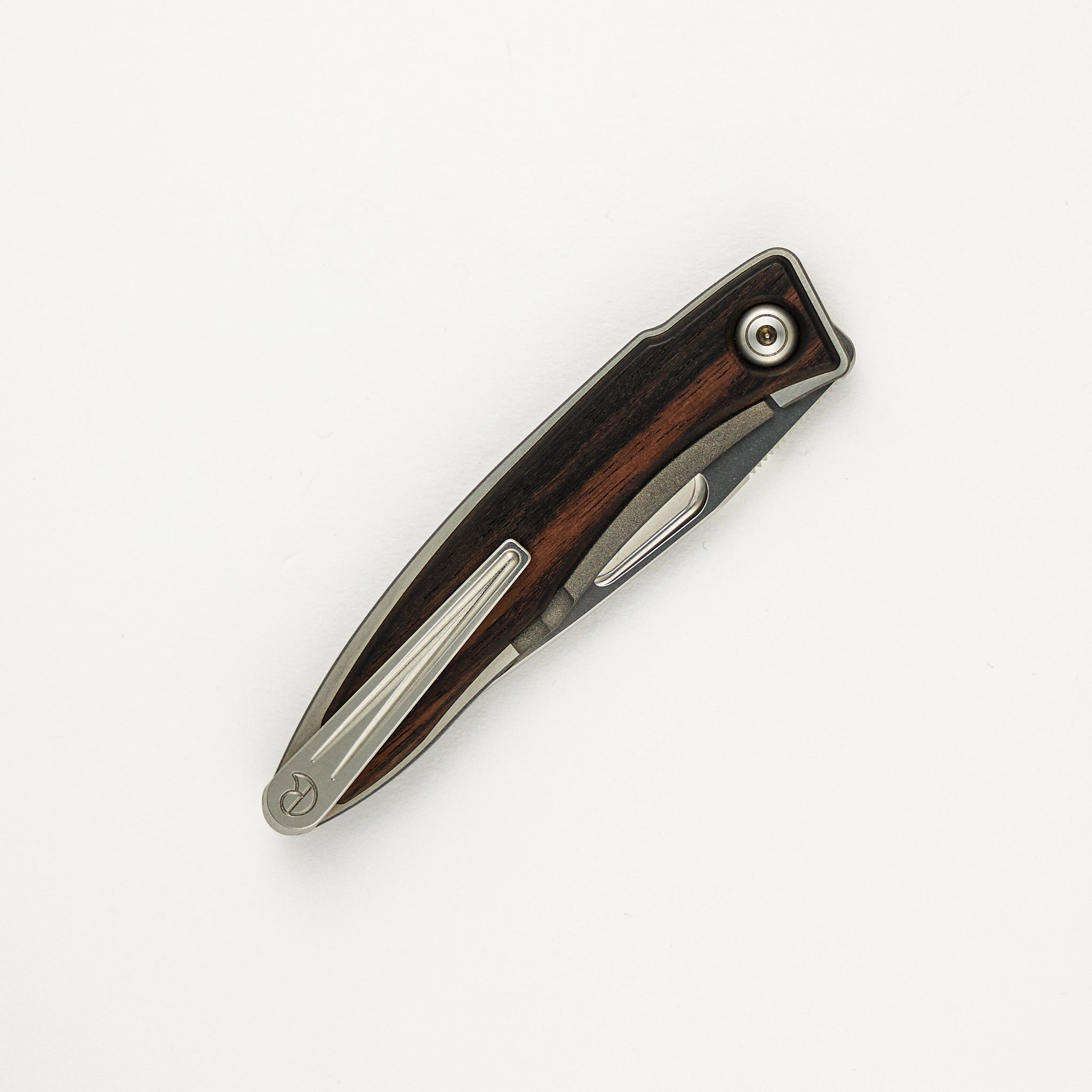 Mnandi - Macassar Ebony Inlays - S35VN Blade