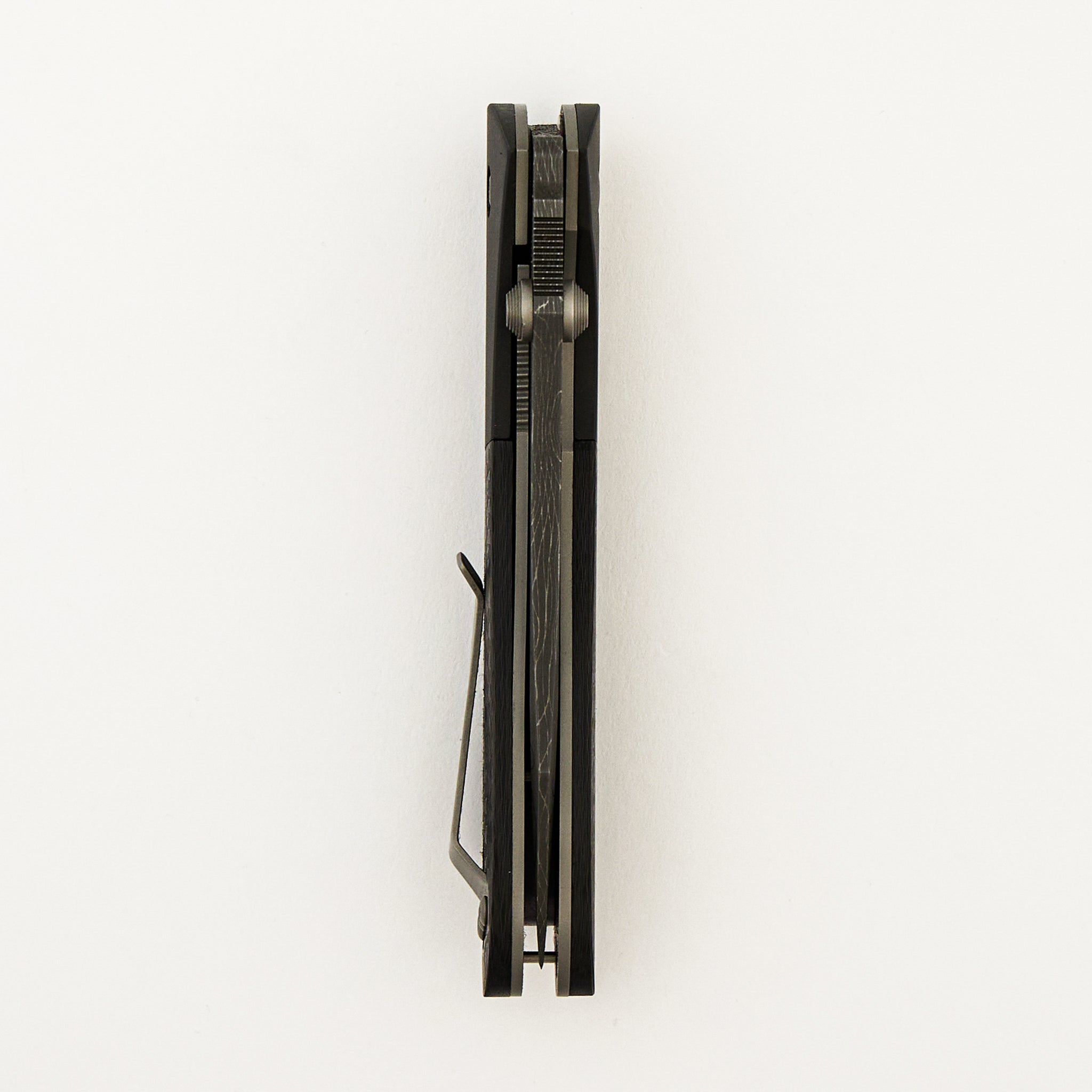 Lightfoot LCC D/A - Devin Thomas "Vines & Roses" Blade - Titanium/Carbon Fiber Handle