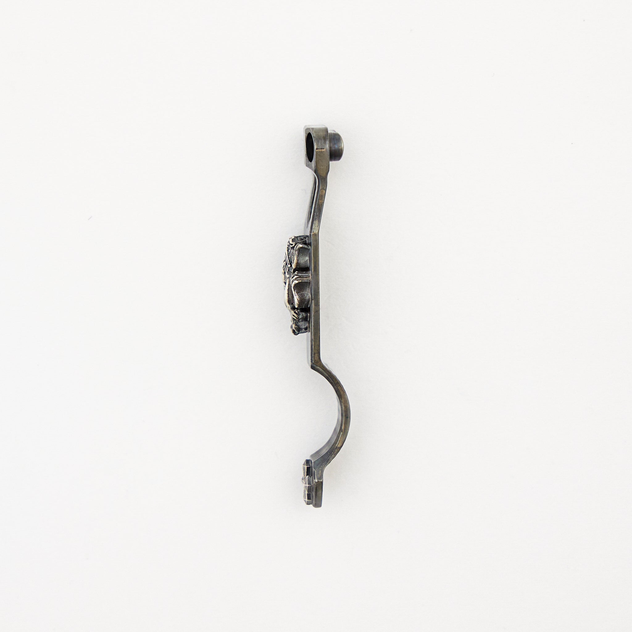Ti2 Collaboration Lion Spiked Cross Silver Torch Clip