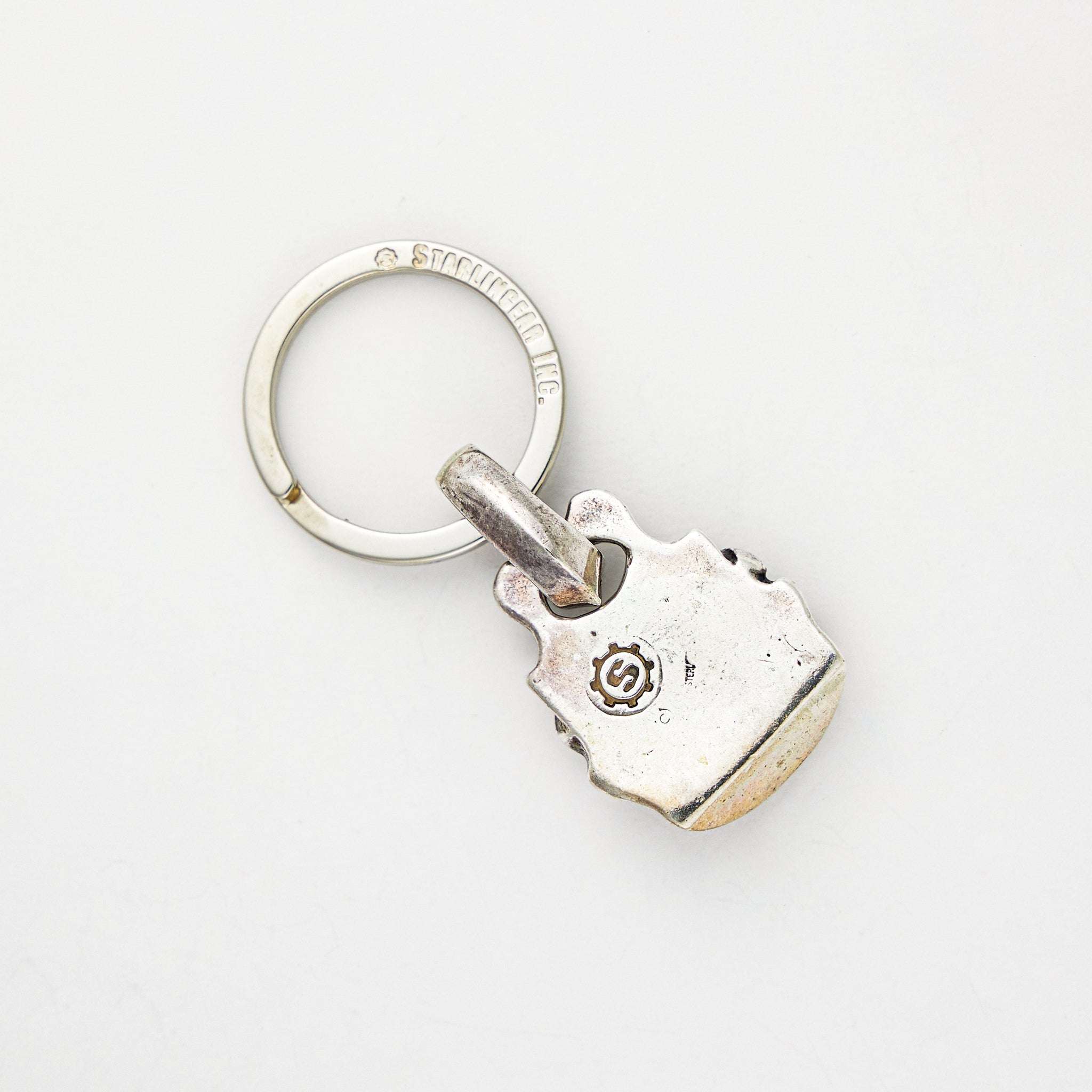 Dice Head Slickster Keychain