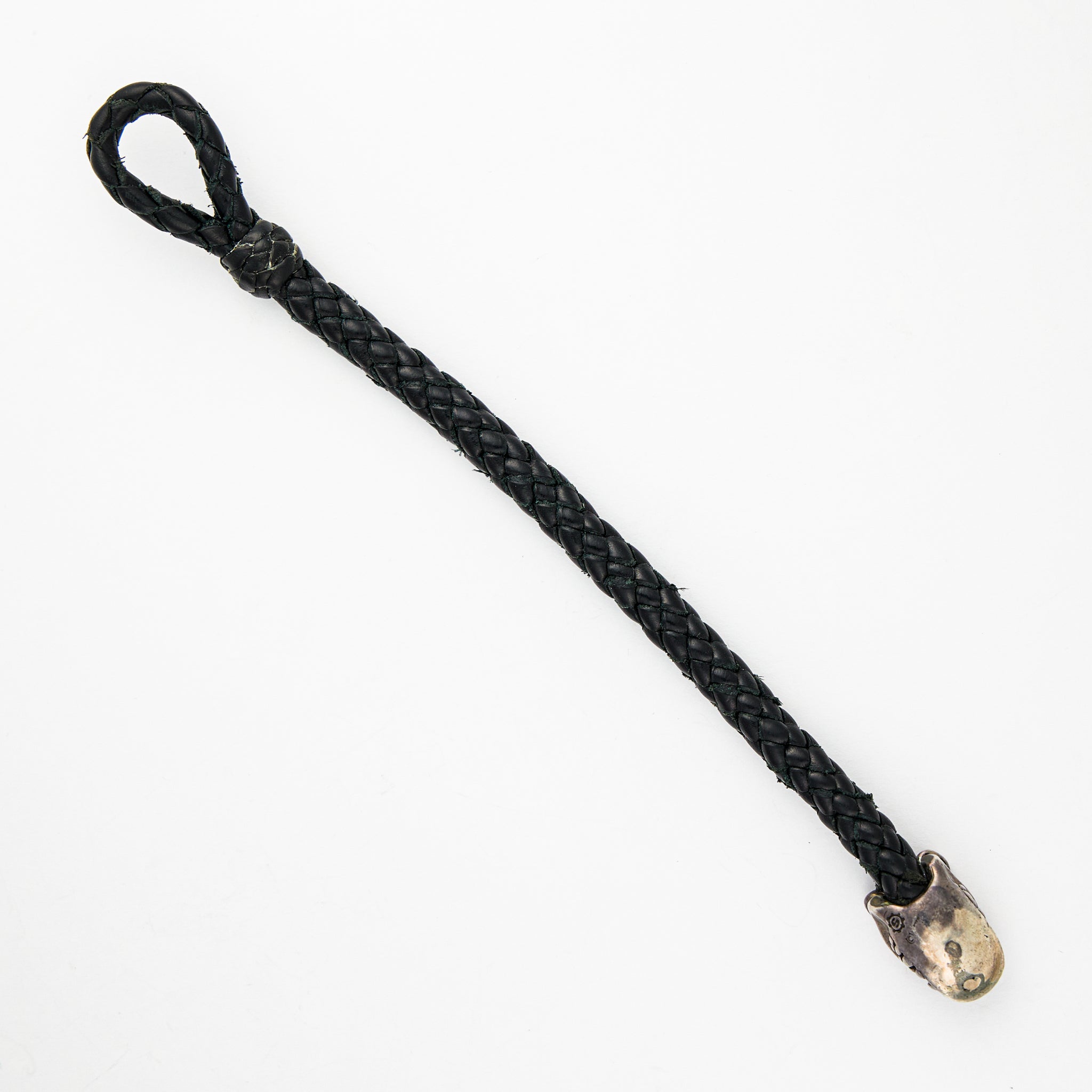 Bulldog Leather Bracelet
