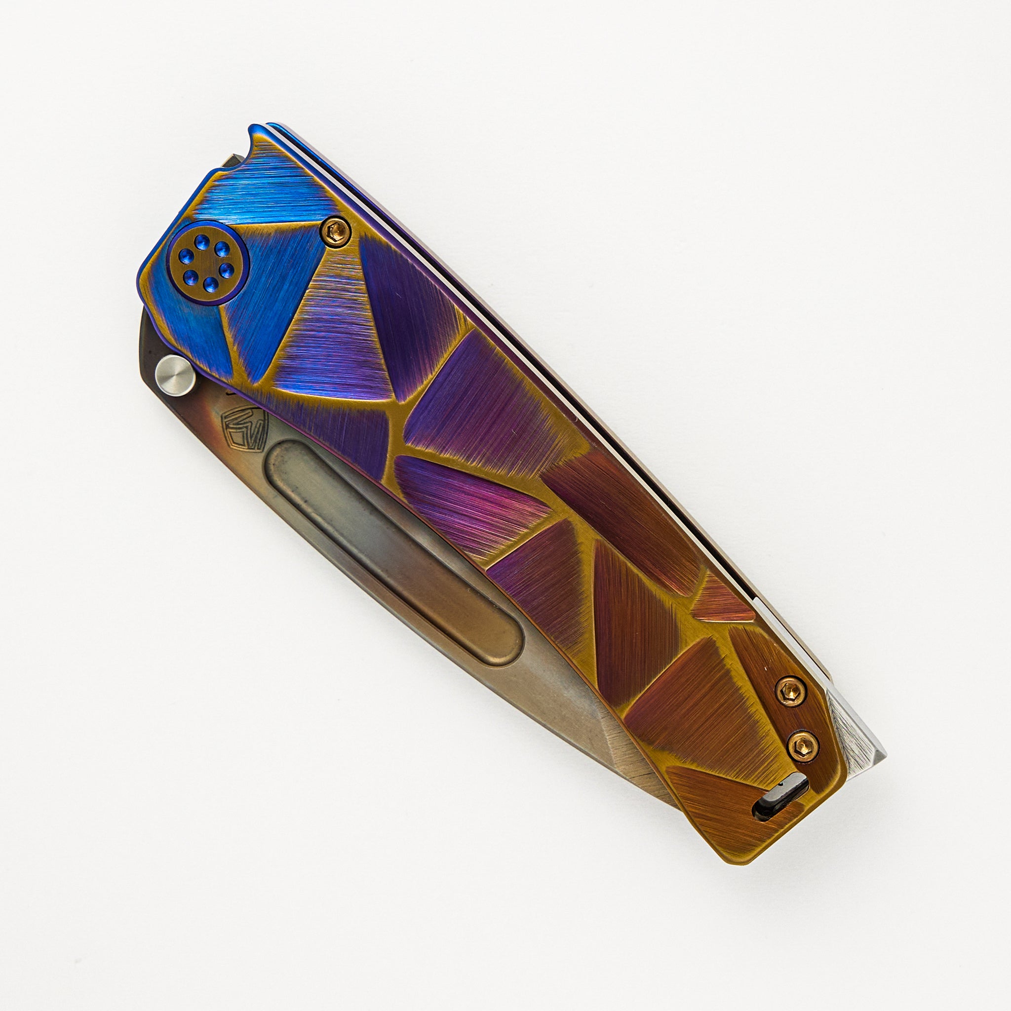 Marauder-H S45VN Vulcan Drop Point "Stained Glass"