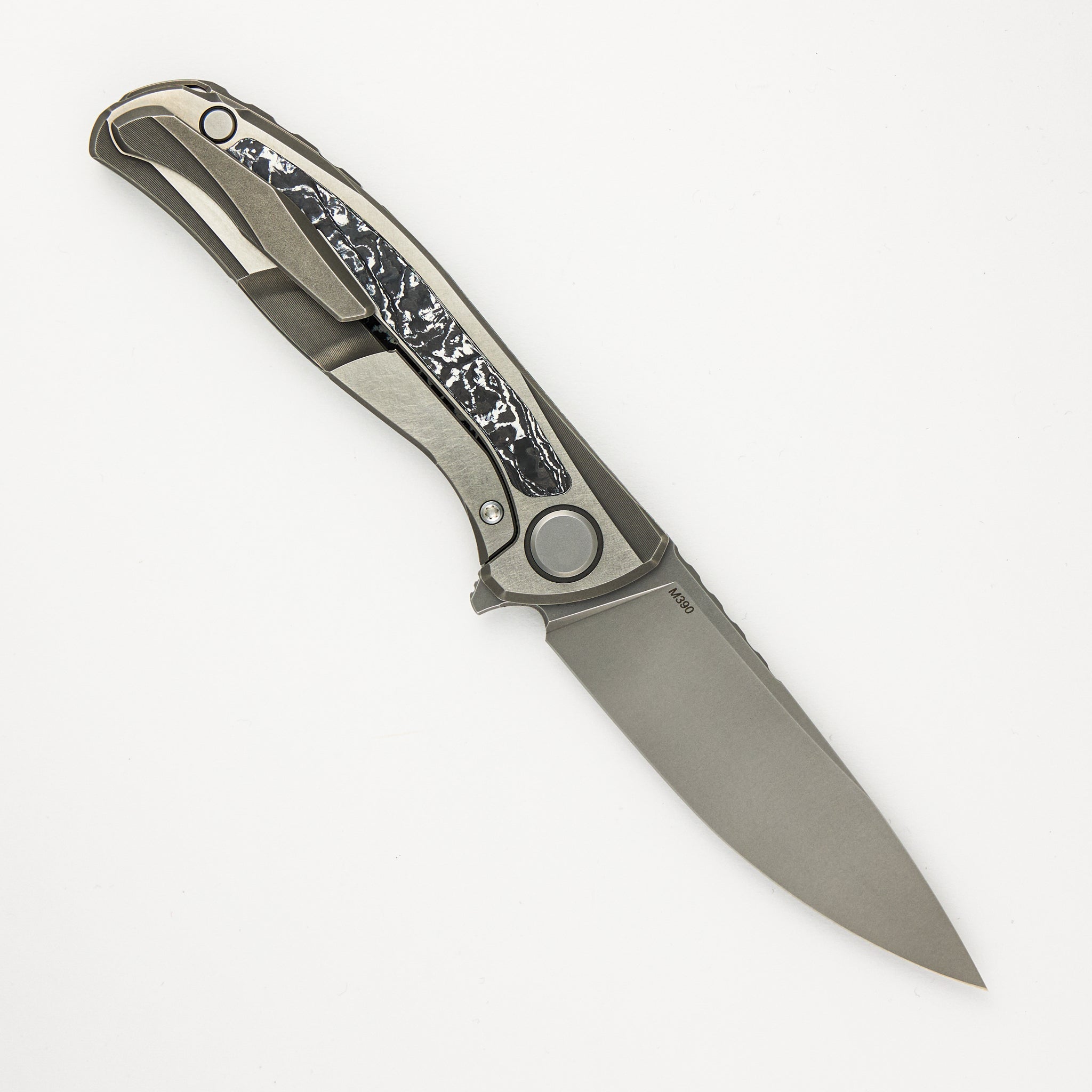 Hati Gen 3 - M390 Blade - White TechnoCarbo - MRBS