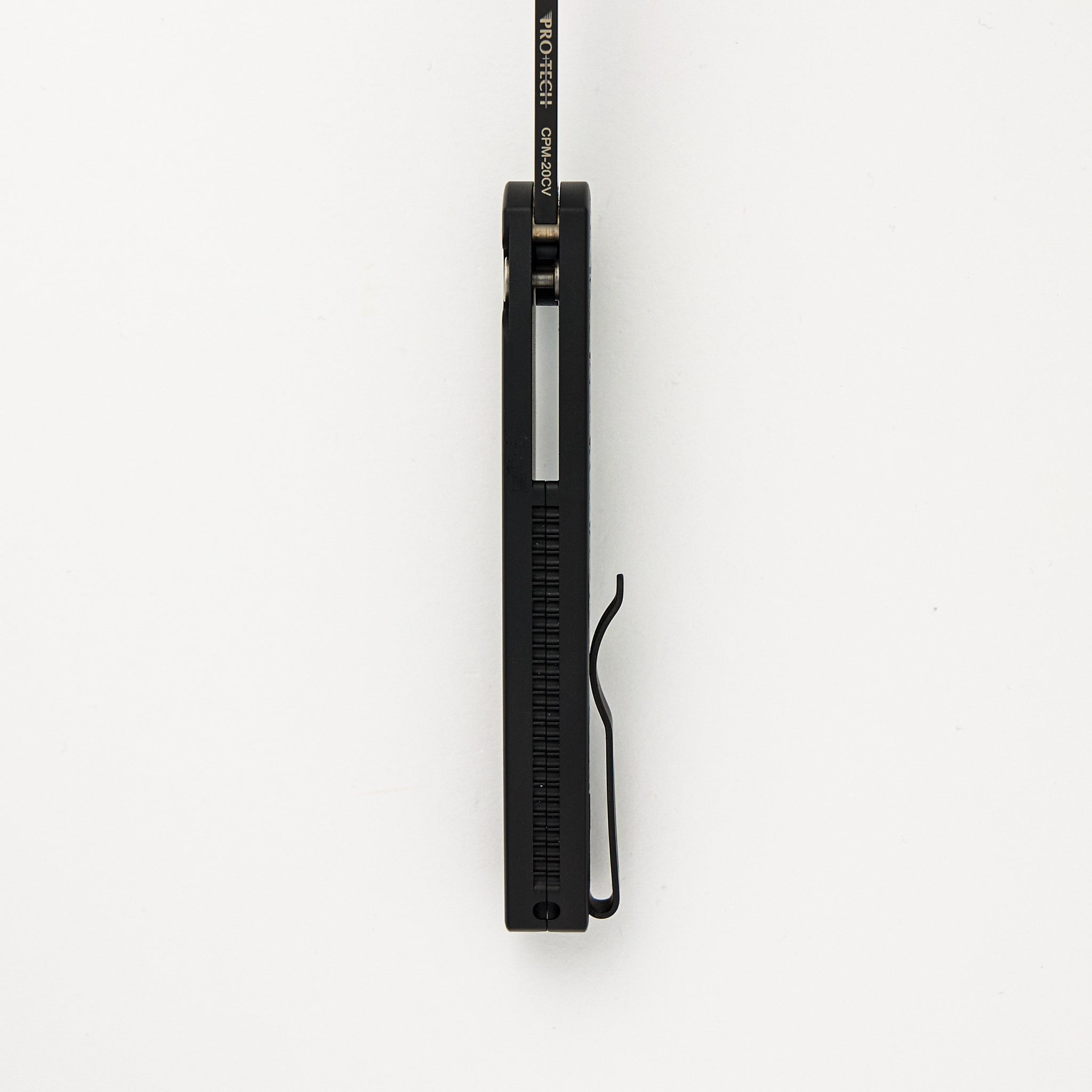 Malibu Flipper - 2024 Malibu.001 Ltd. First Run - Black "Nexus" Textured Handle - DLC Black 20CV Reverse Tanto Blade