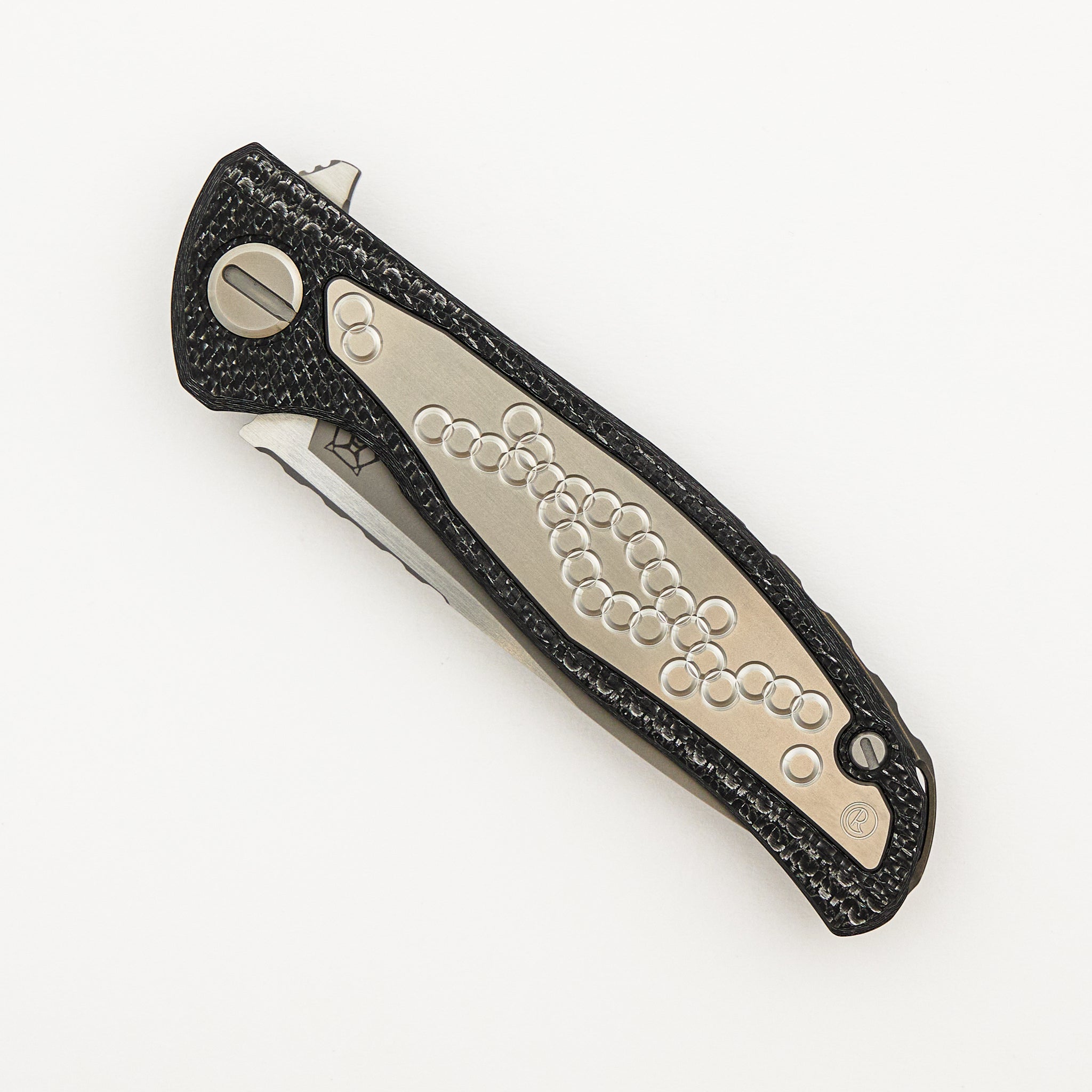 Chris Reeve Knives Collaboration Hati CGG - MagnaCut Blade - Titanium/Black Alutex Handle - MRBS