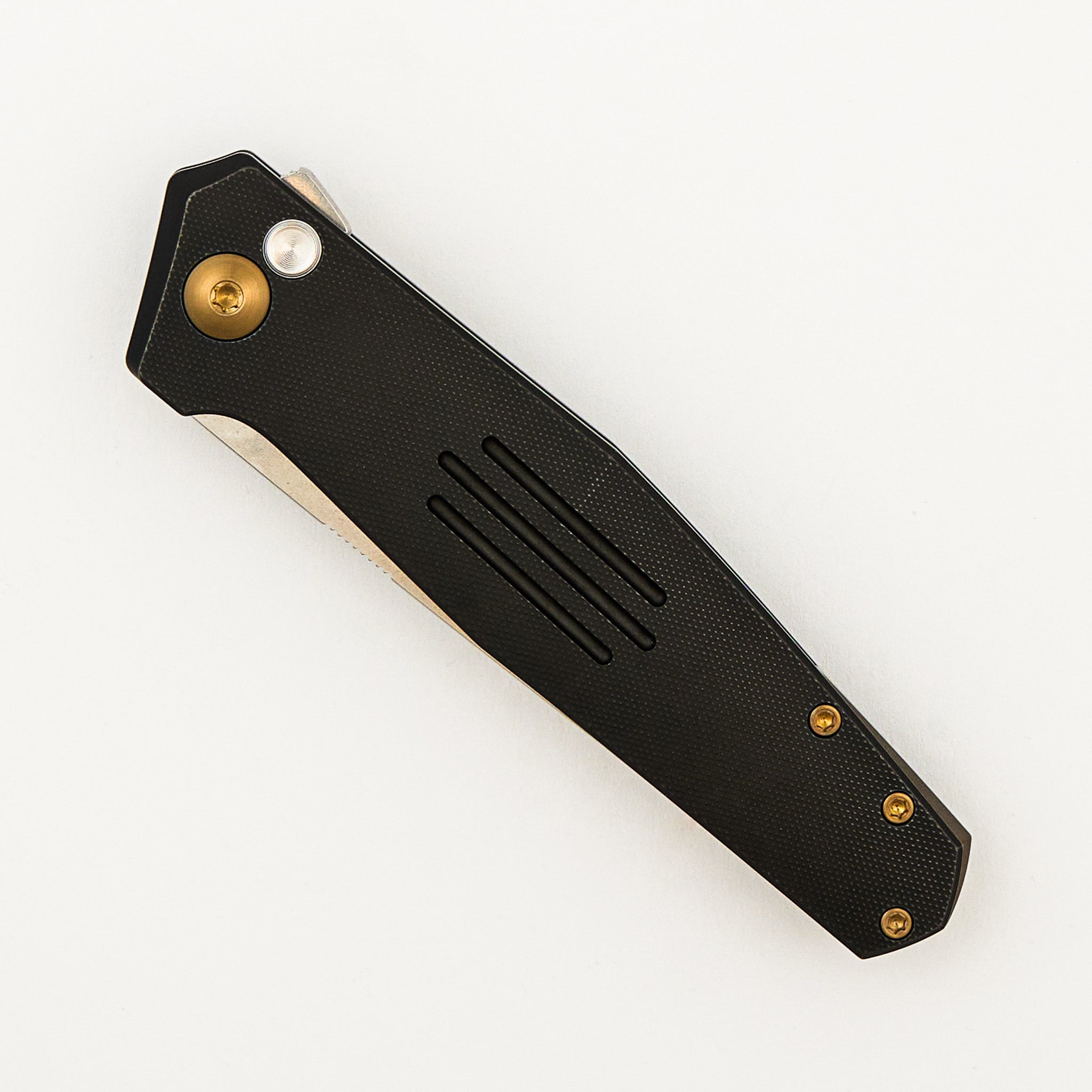 Toko TAD - DLC/Amber Titanium Handle - Titanium Backspacer - RWL34 Blade