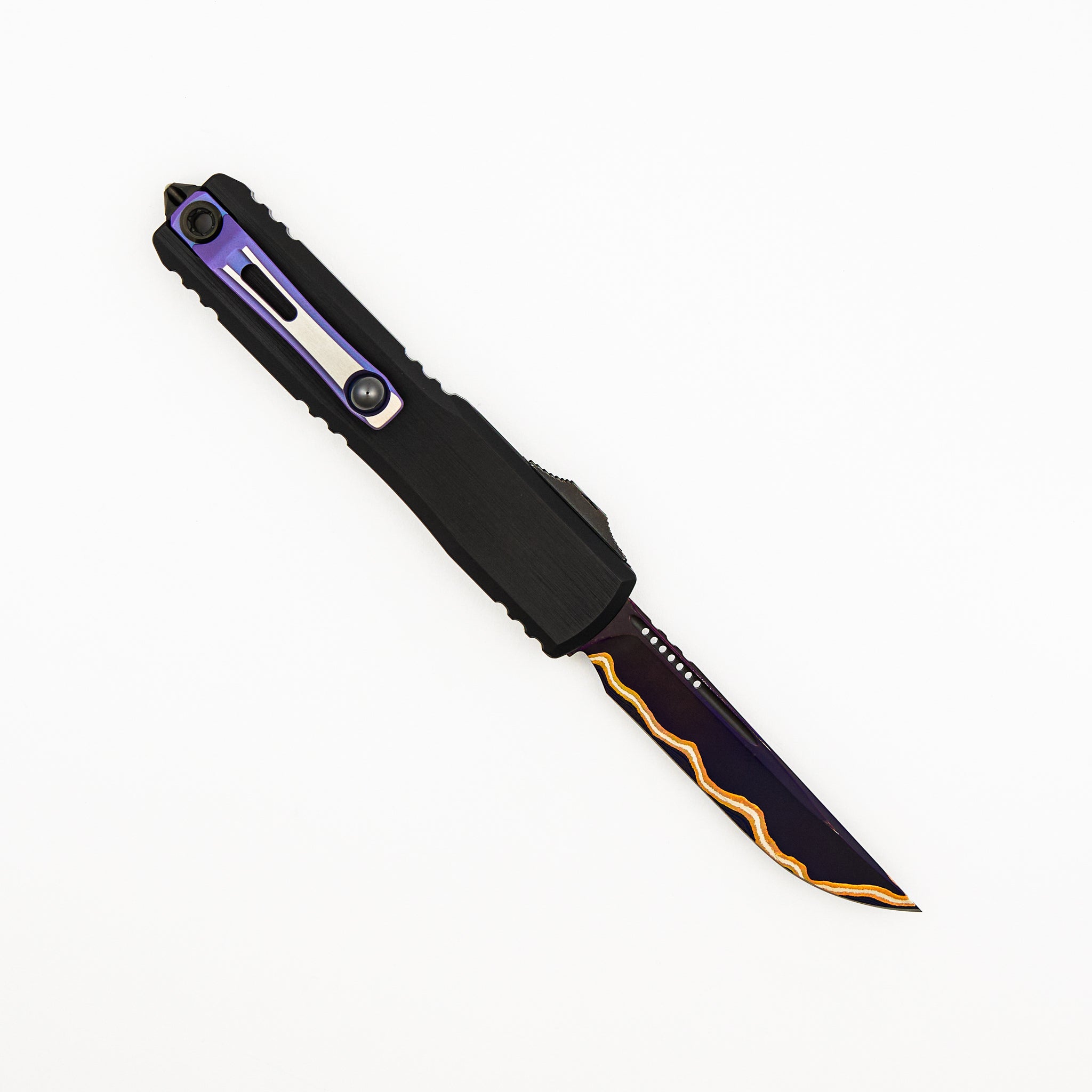 "Marfione Select" Ultratech Gen III Clip Point Blued Baker Forge CopperMai Hefted Alloy 1121-16MS3