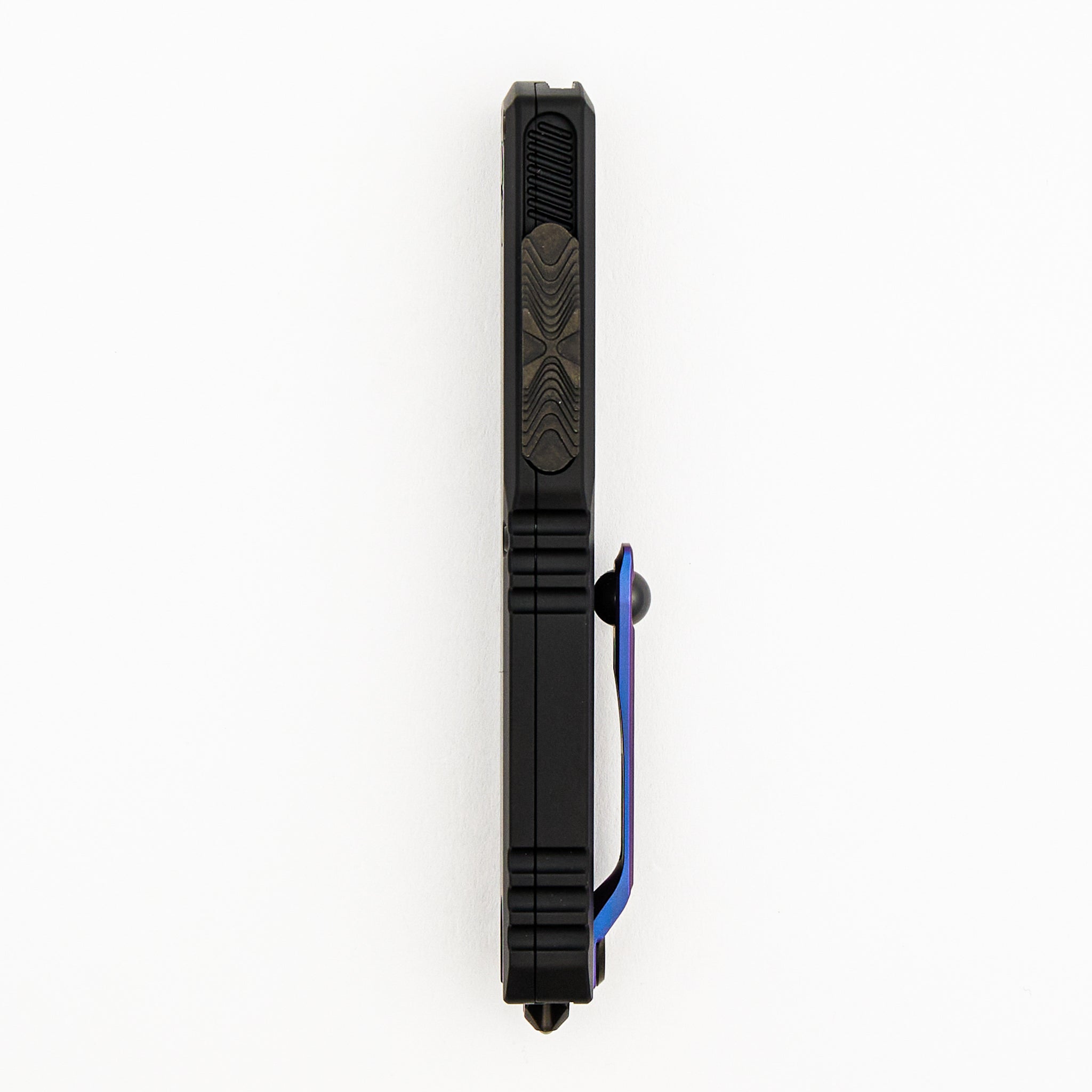 "Marfione Select" Ultratech Gen III Clip Point Blued Baker Forge CopperMai Hefted Alloy 1121-16MS3