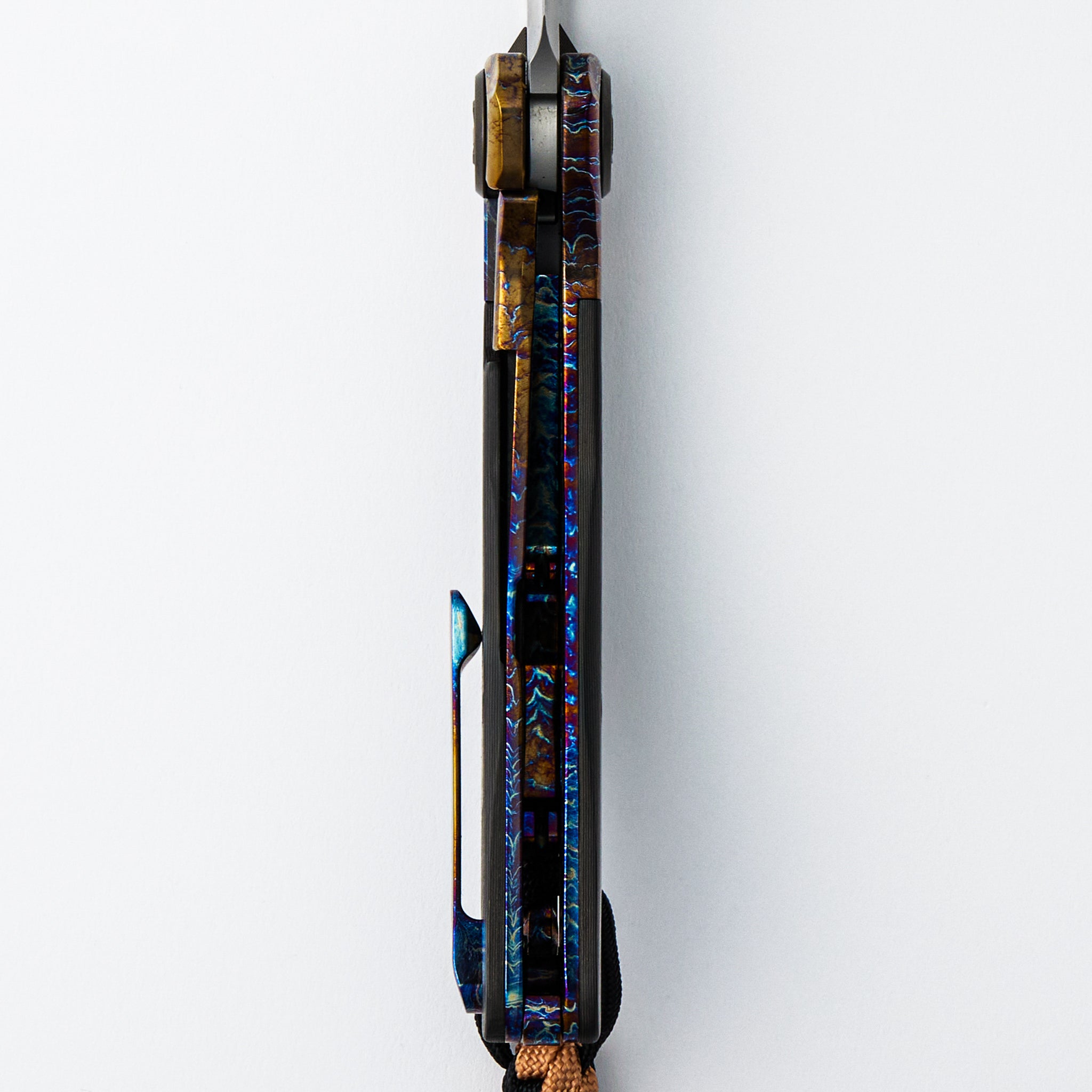 KT-Yakuza/P - Carbon Fiber W/ Copper Foil Handle - M390 Blade (Felix Danishwara Design)
