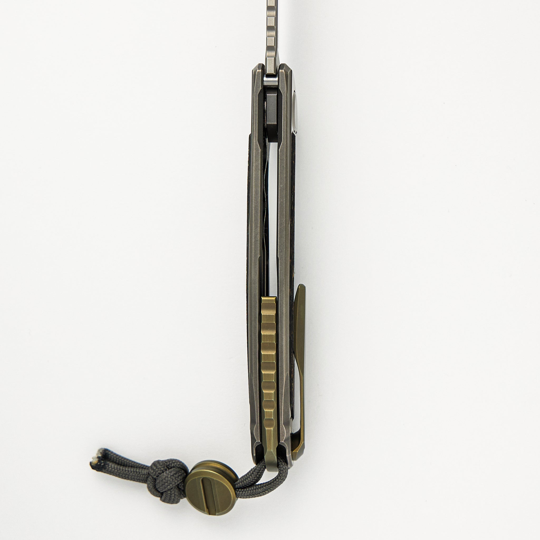 F95NL Gen. 5 - Blade Show Exclusive 2024 - M390 Blade - Titanium Handle - Golden Spark TechnoCarbo Inlays - MRBS