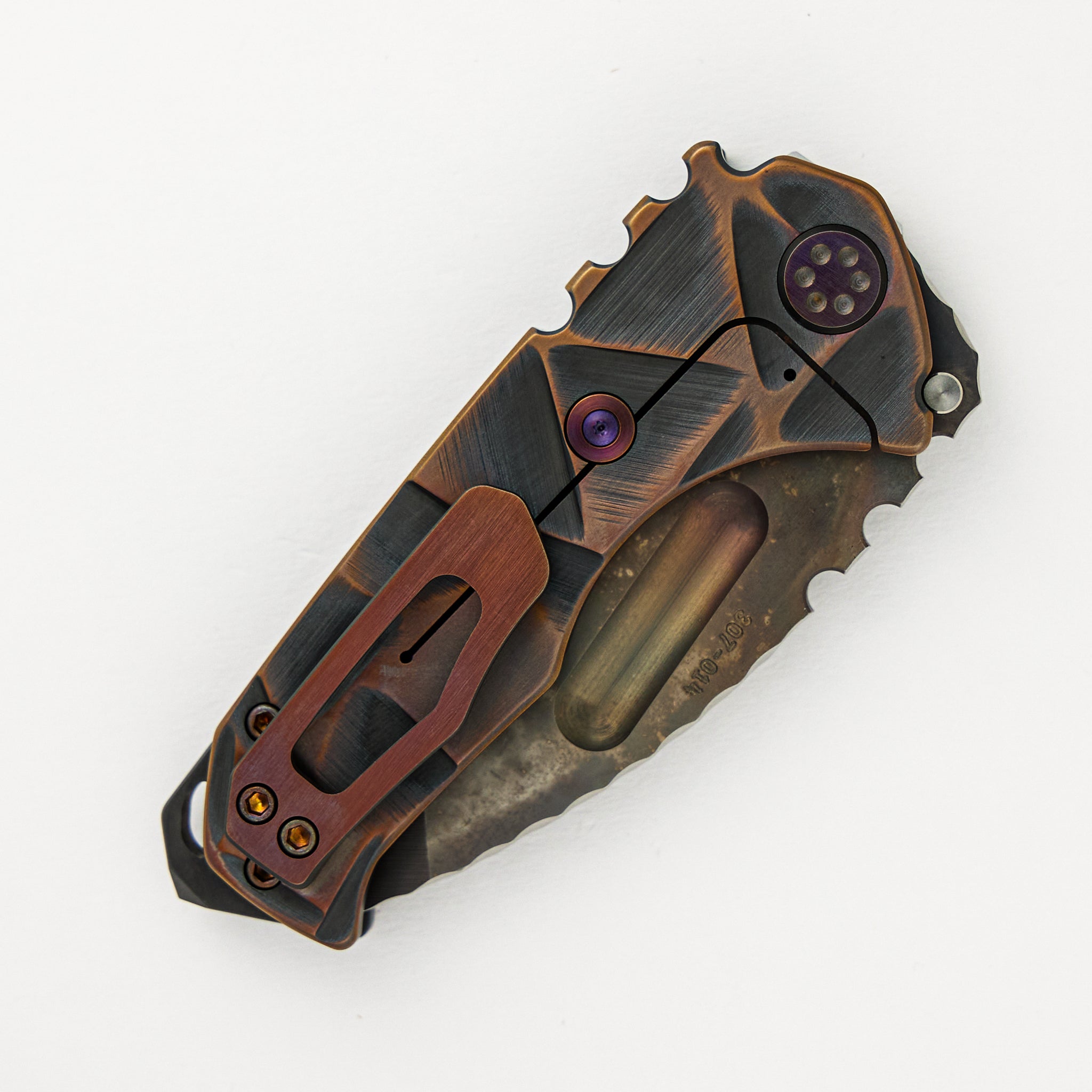 Praetorian Genesis Ti - Vulcan Tanto S45VN Blade