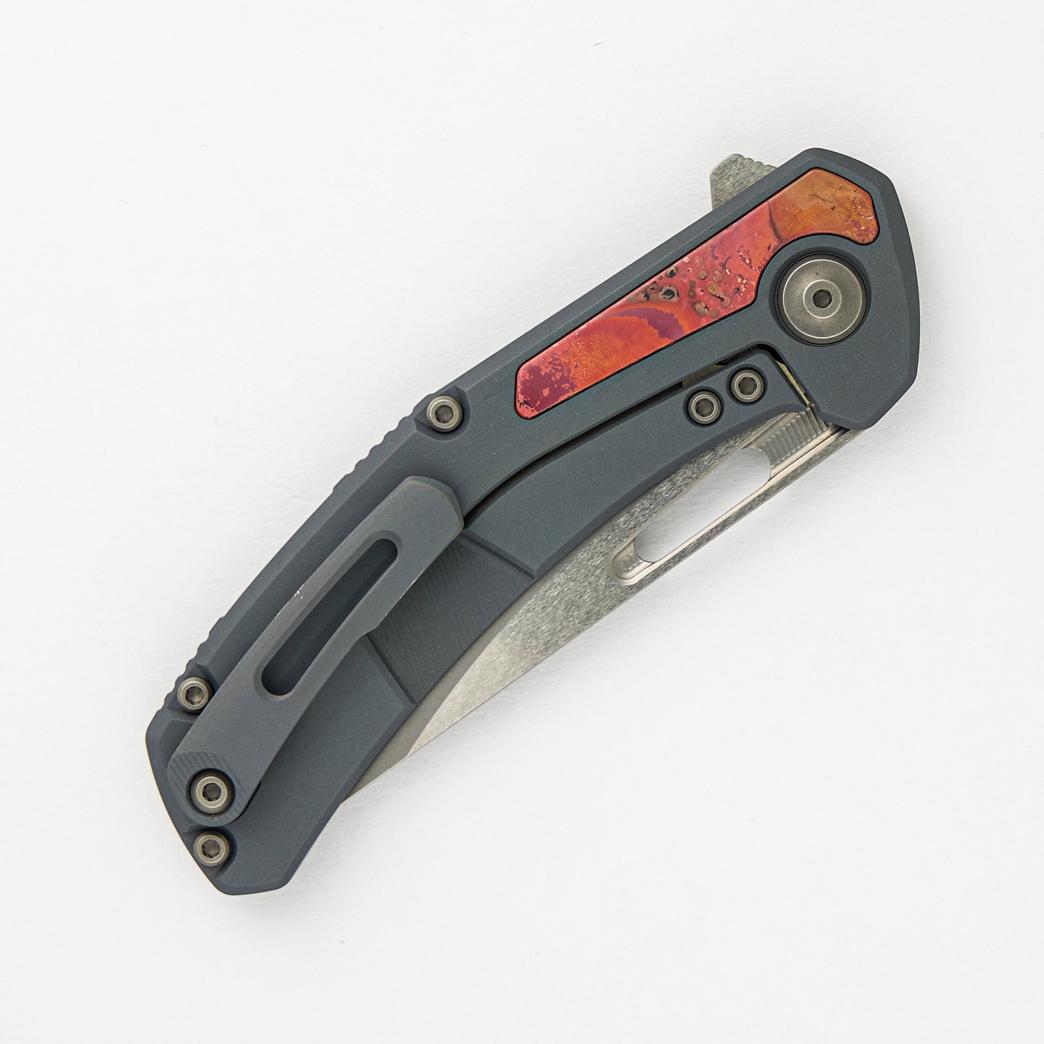 Archer - Titanium/Flamed Copper Handle - MagnaCut Blade