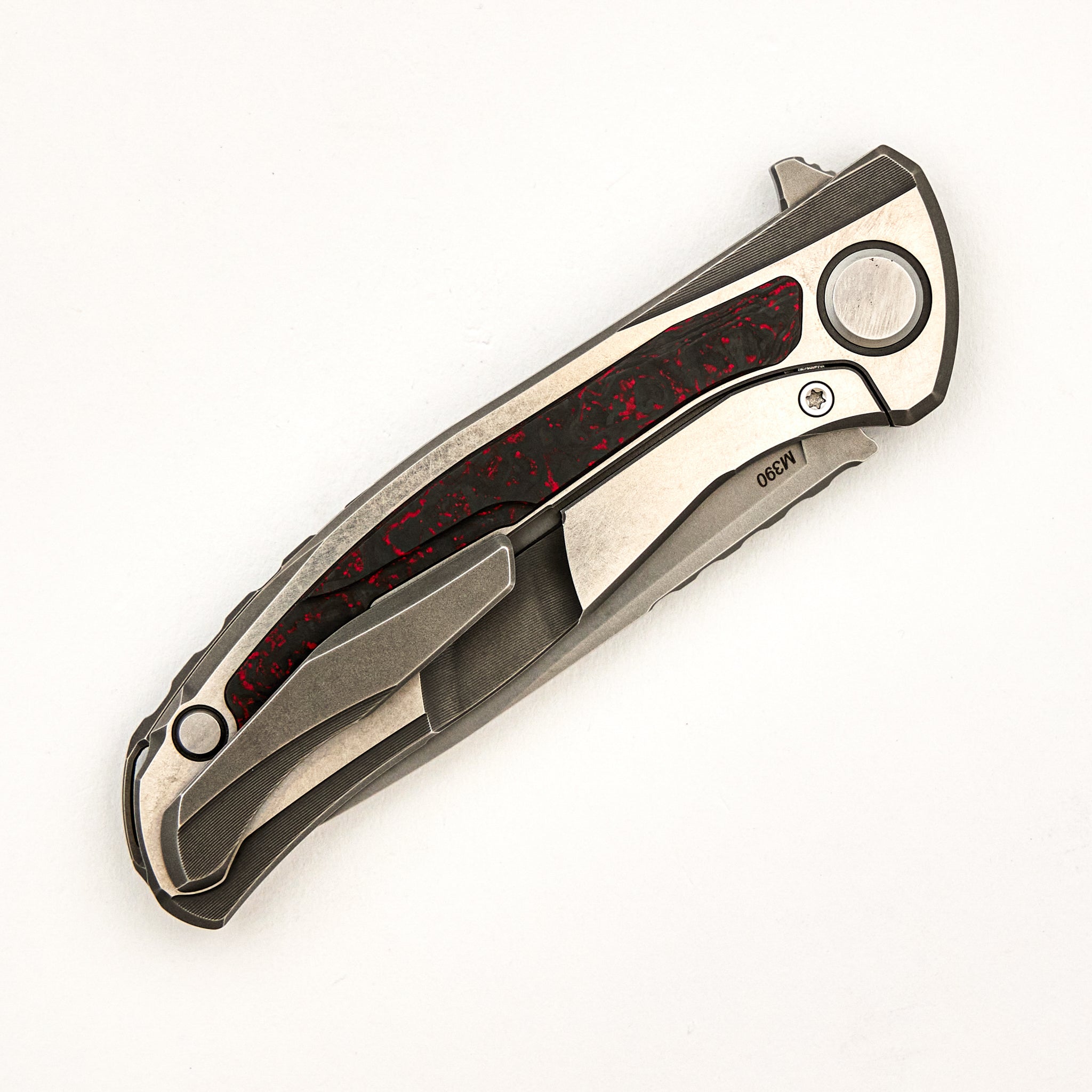 Hati Gen 3 - M390 Blade - Red TechnoCarbo - MRBS