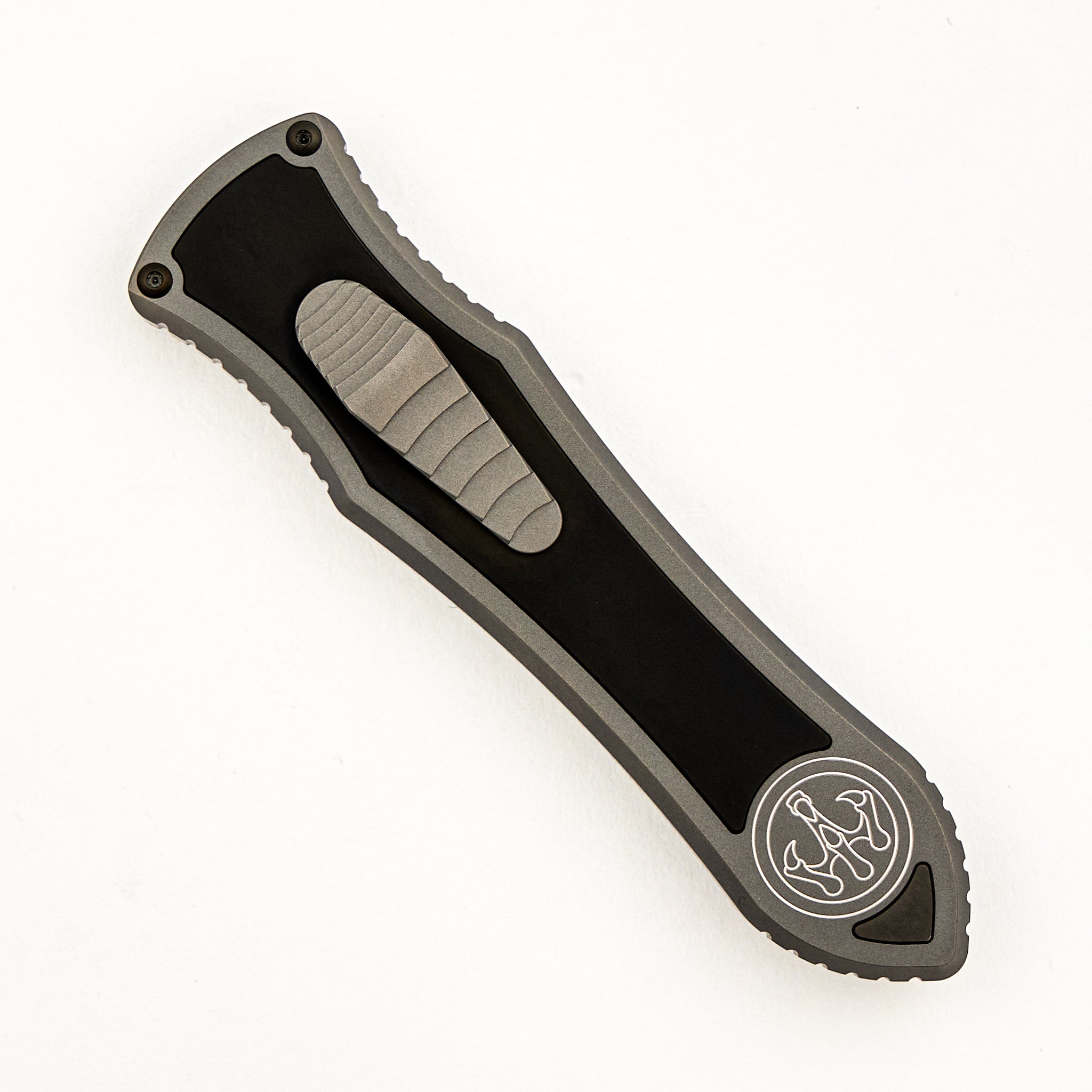 Deadlock Model C - Titanium Handle W/ Black Titanium Inlay - 20CV Blade