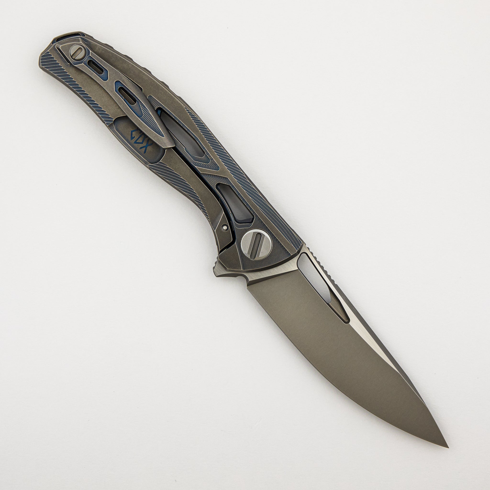 CDX - Titanium Handle - S90V Blade - SRRBS