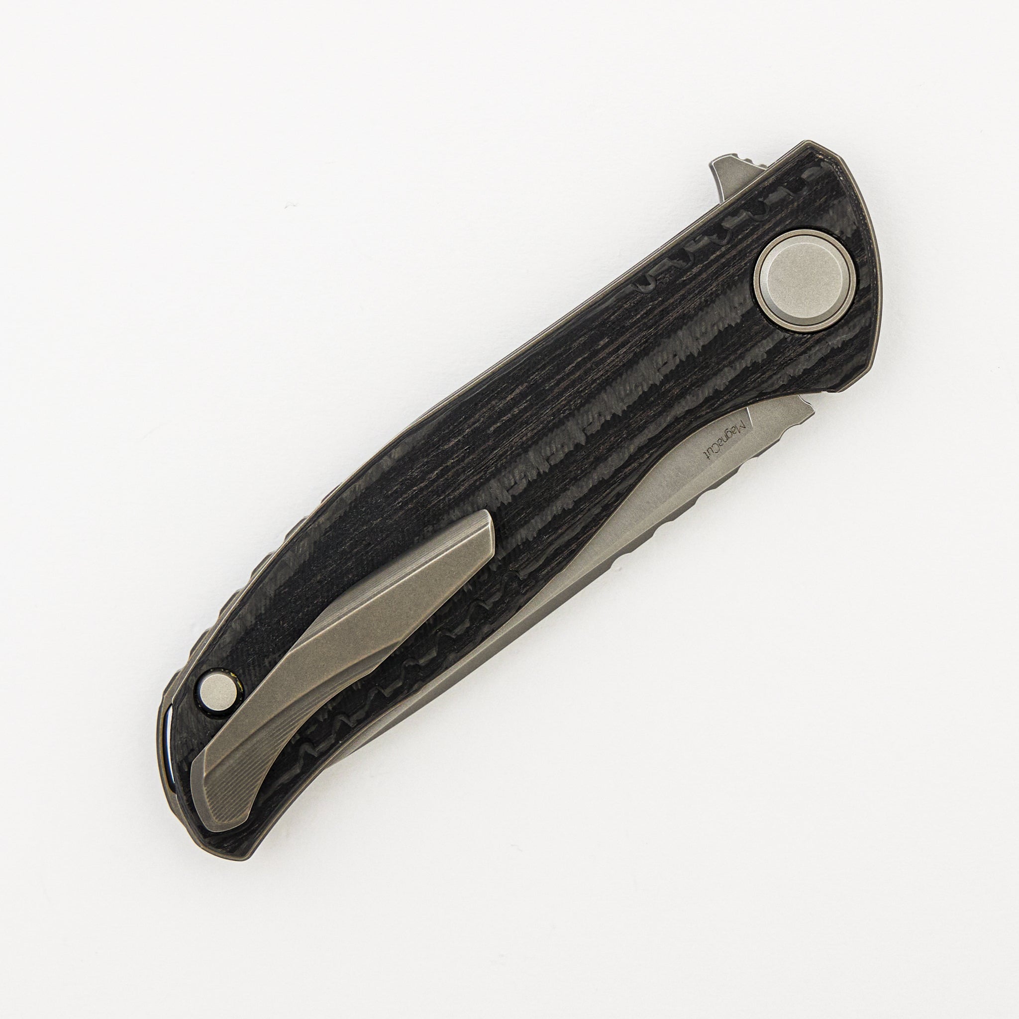 F3 - Carbon Fiber & Wood Handle - MagnaCut Blade - MRBS