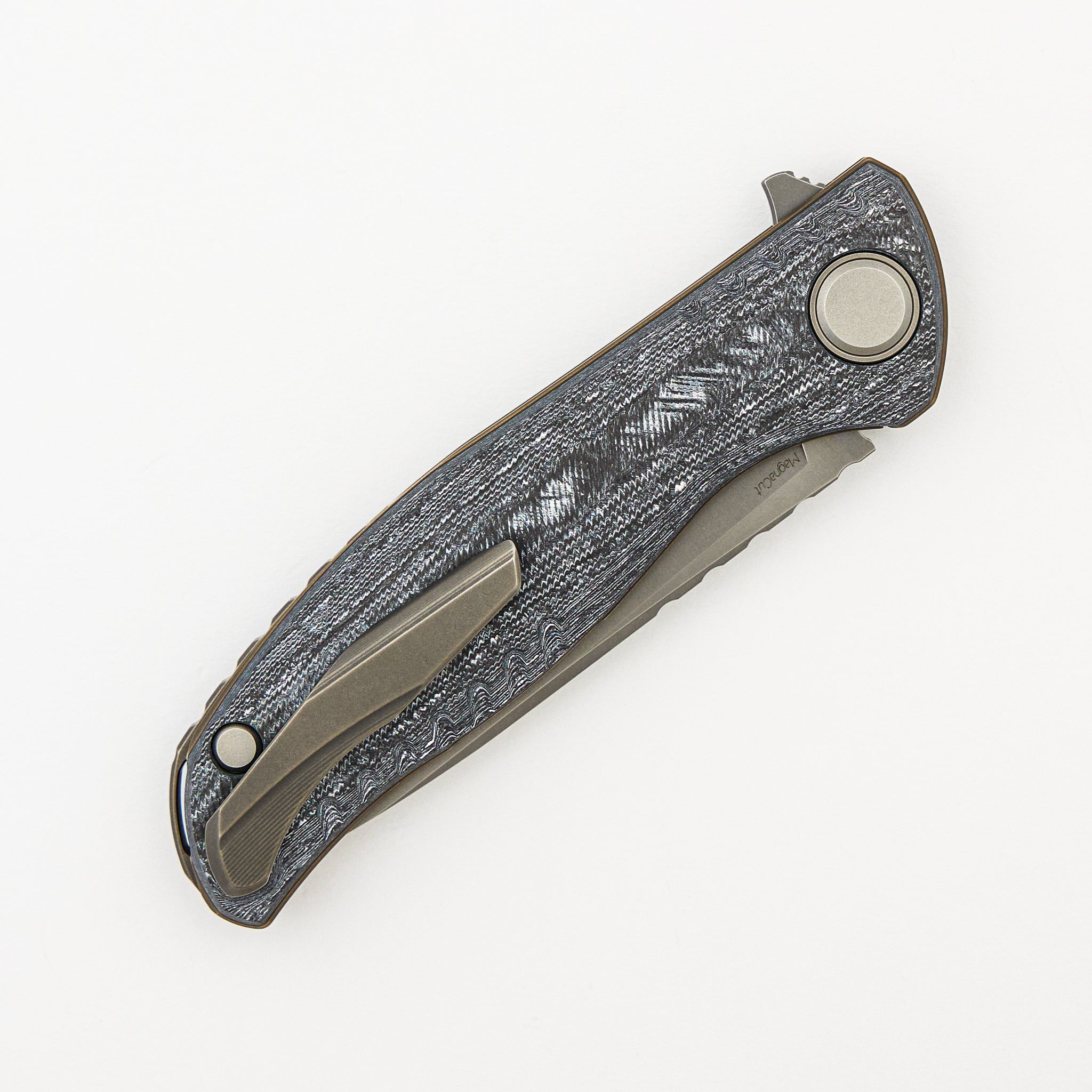 F3 - White CarboTi Handle - MagnaCut Blade - MRBS
