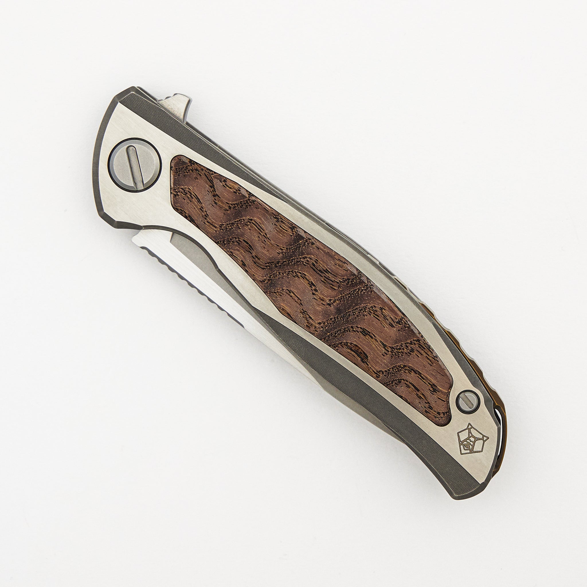 F95NL - Ash Wood Inlay - S90V Blade - MRBS