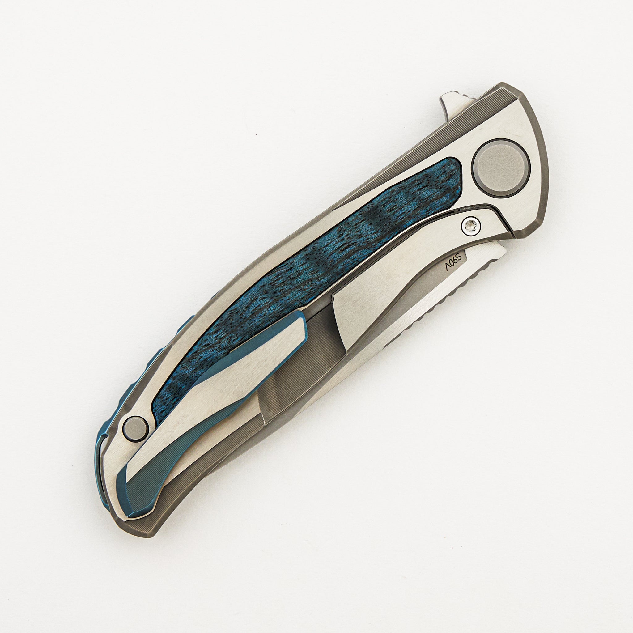 F95NL - Tamo Ash Wood Inlay - S90V Blade - MRBS