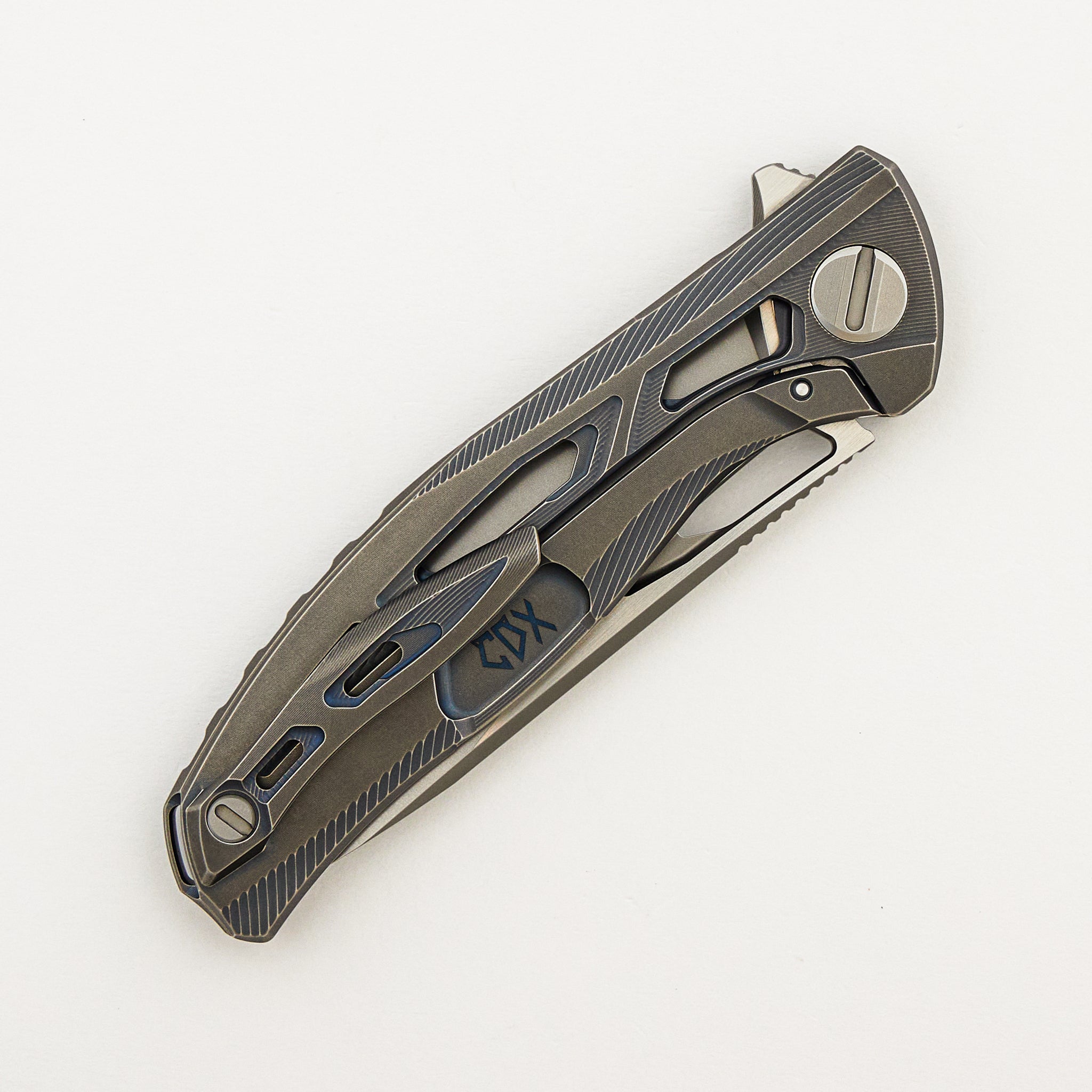 CDX - Titanium Handle - S90V Blade - SRRBS