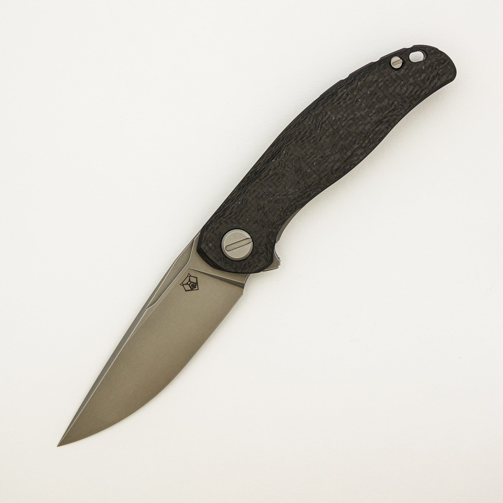 Stellar CF First Production – Purple Carbon Fiber Handle – MagnaCut Blade – MRBS