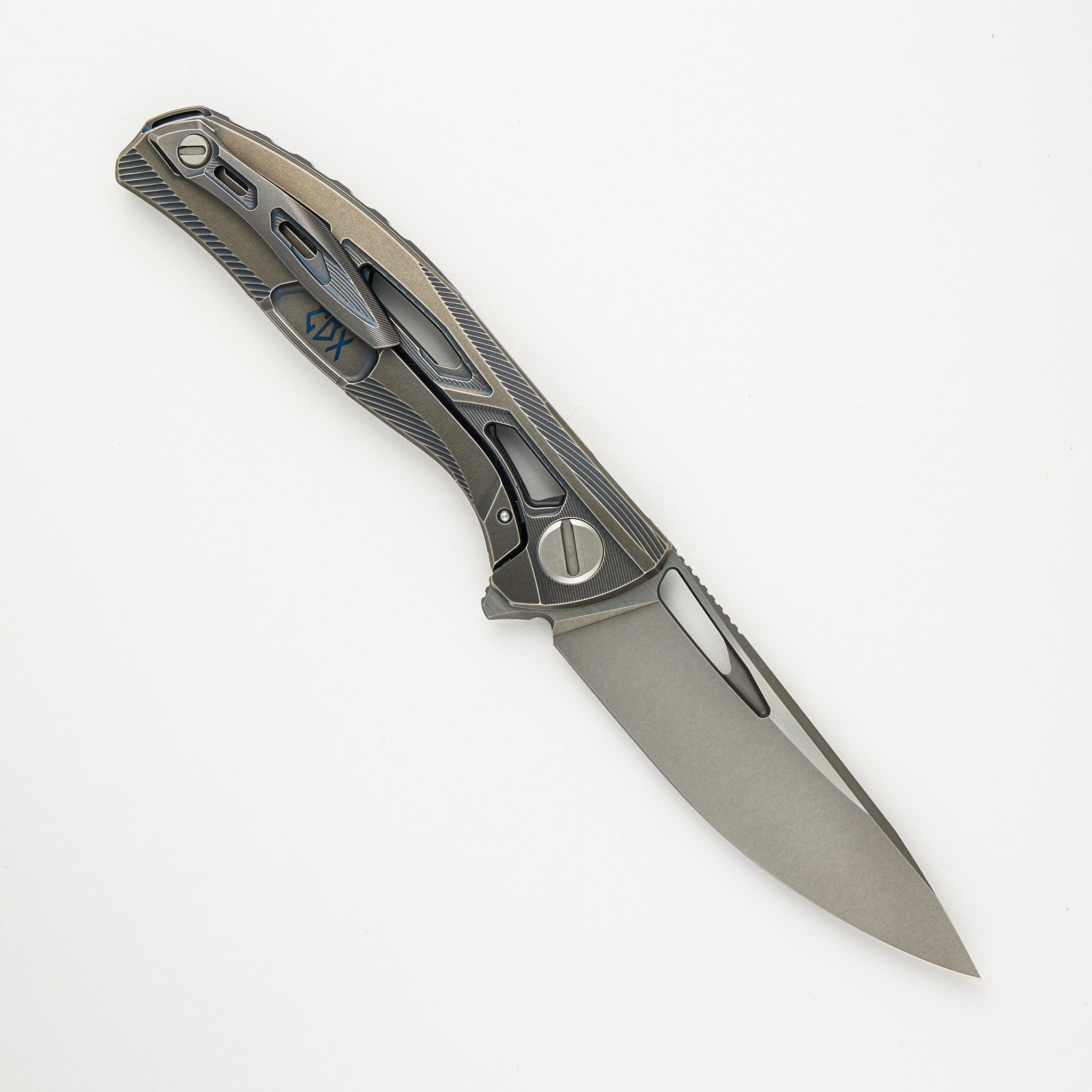 CDX - Titanium Handle - S90V Blade - SRRBS