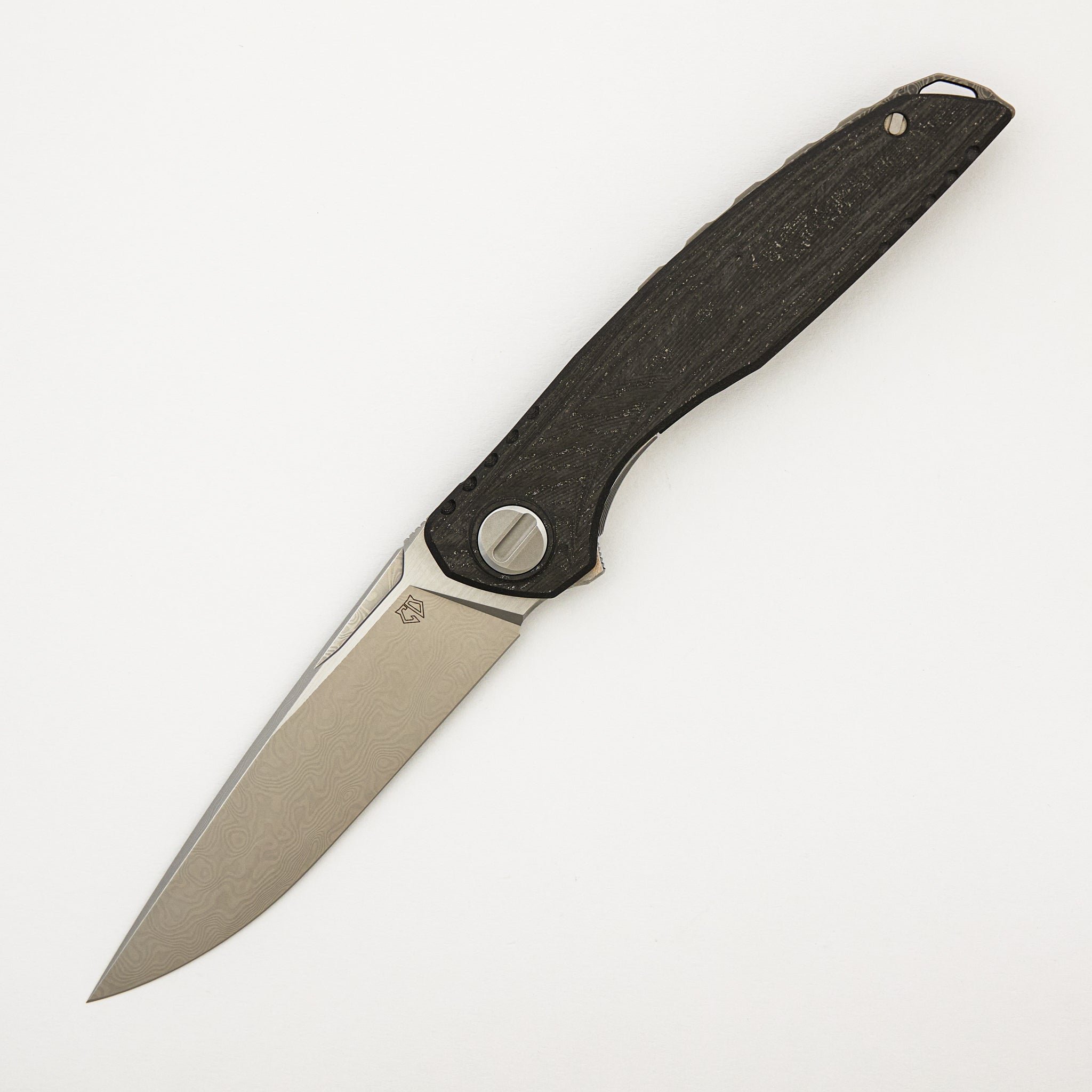 Astrum Custom Division - CarboTi Handle - DamaX Blade - SRRBS