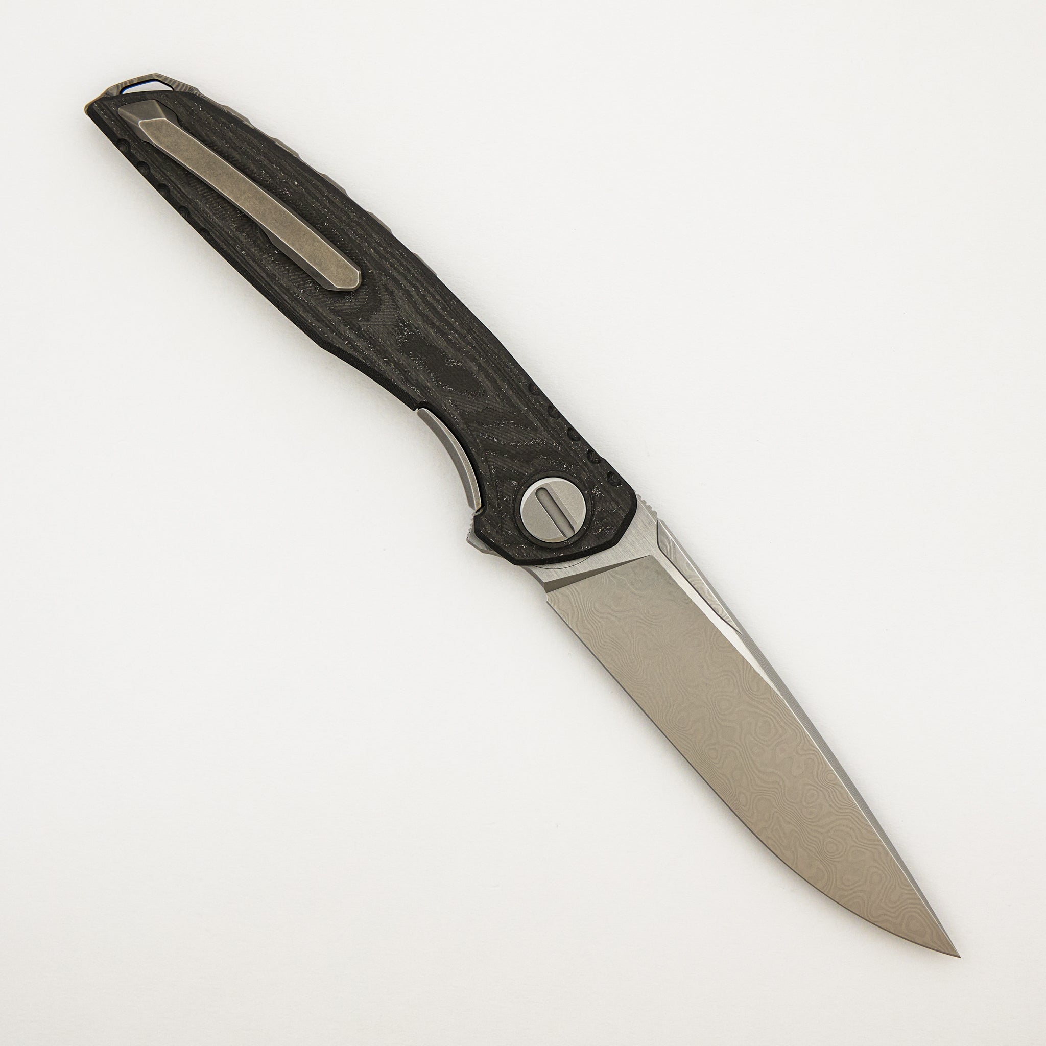 Astrum Custom Division - CarboTi Handle - DamaX Blade - SRRBS