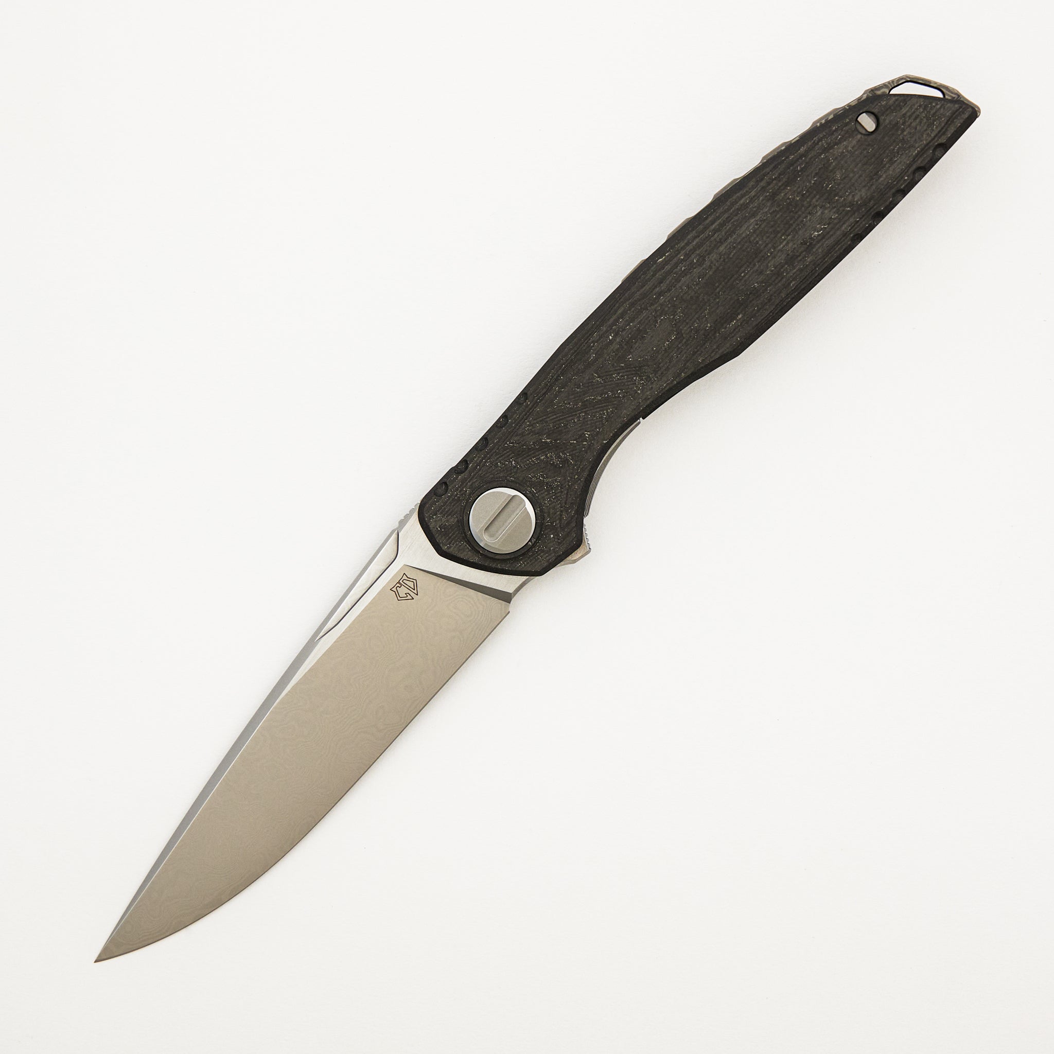 Astrum Custom Division - CarboTi Handle - DamaX Blade - SRRBS