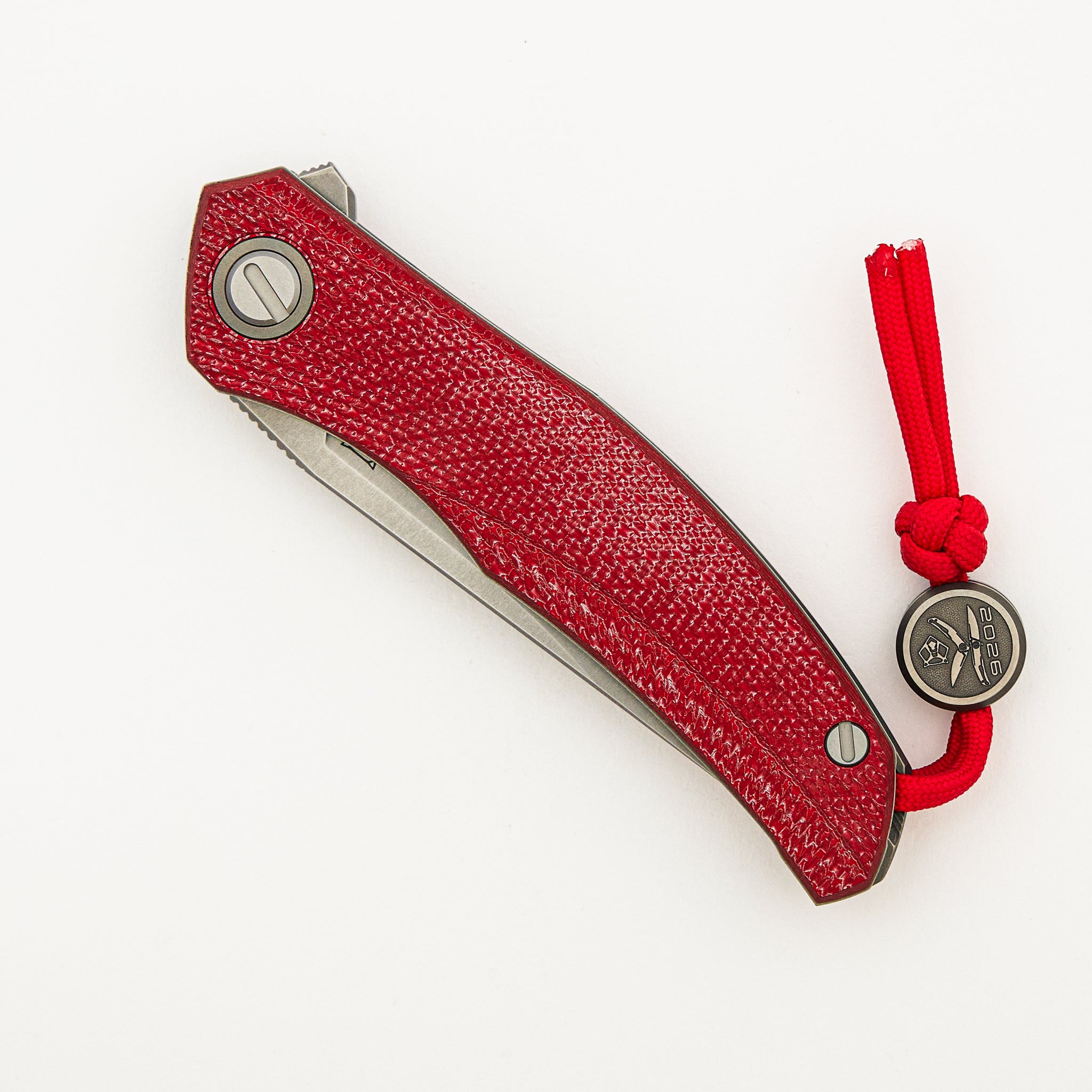Ursus Q95 - KE26 Show Exclusive - Red Alutex Handle - Elmax Blade - MRBS