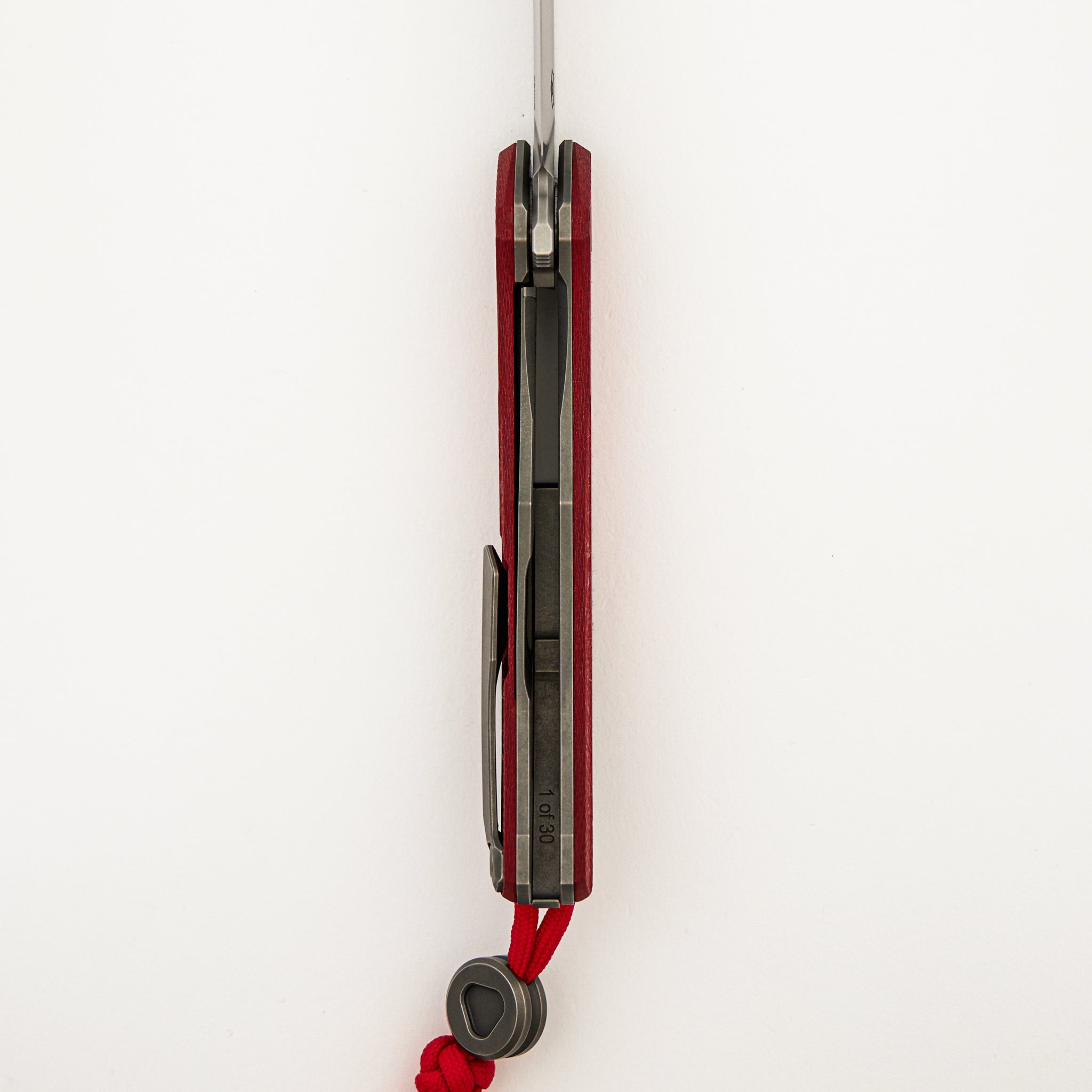 Ursus Q95 - KE26 Show Exclusive - Red Alutex Handle - Elmax Blade - MRBS